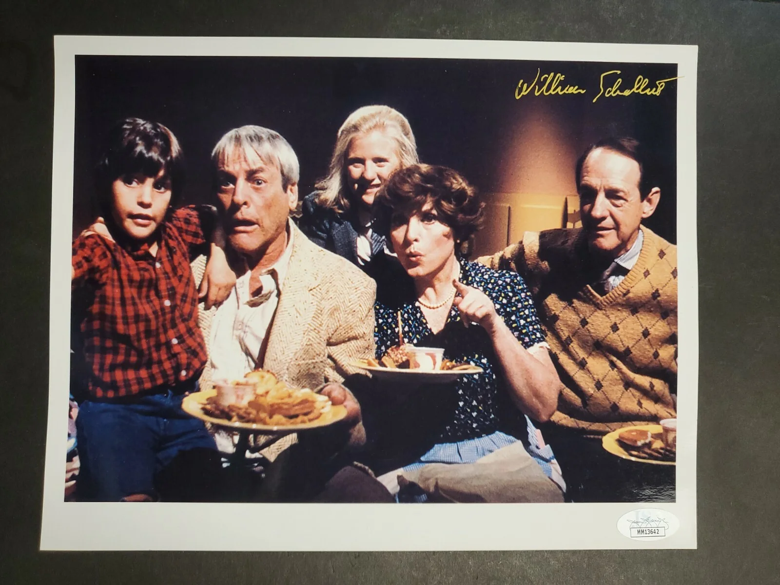 William Schallert — William Schallert autograph 8x10 Picture The Patty Duke Show JSA COA AUTOGRAPH