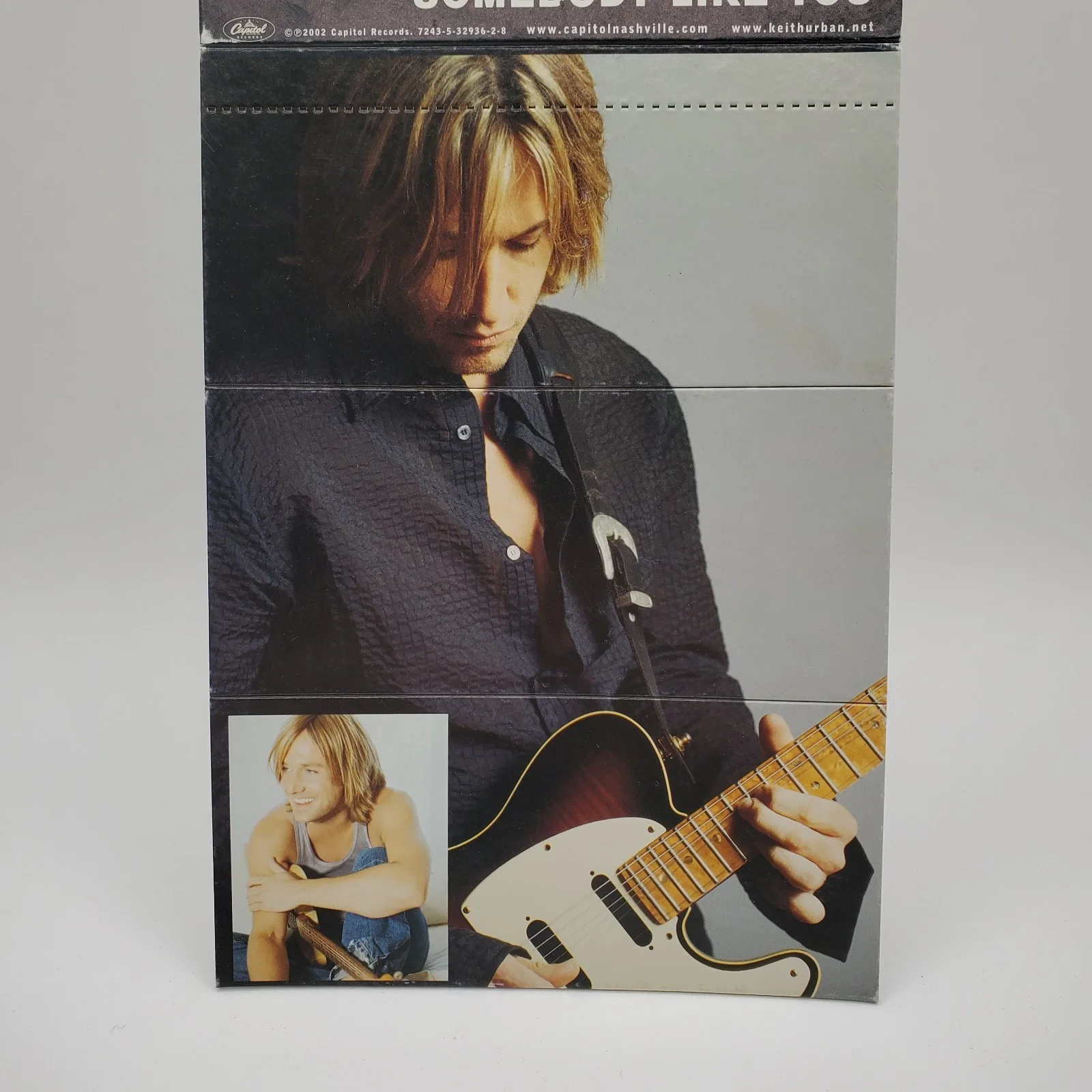 Keith Urban Signed Promo 2002 Golden Road VTG Amie Breedlove Radio DJ RARE, изображение 4