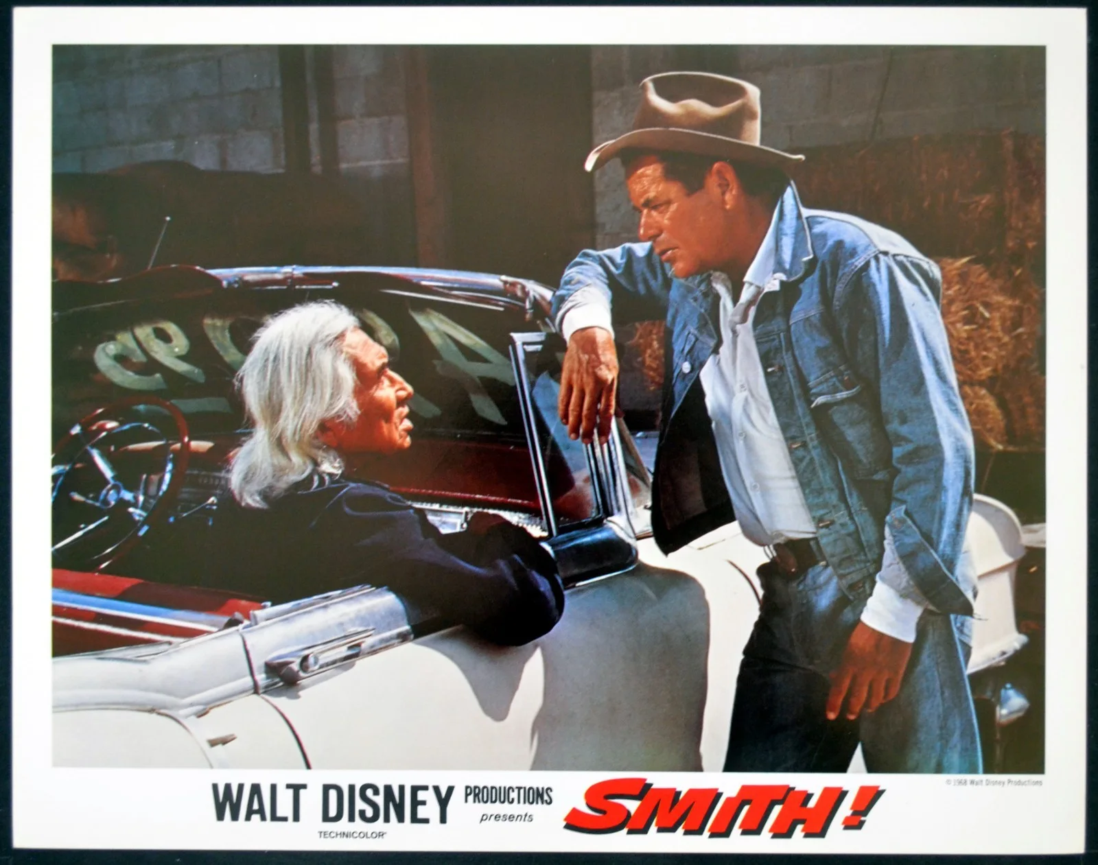 SMITH! 1968 Glenn Ford, Nancy Olson, Dean Jagger 6 LOBBY CARDS, image 4