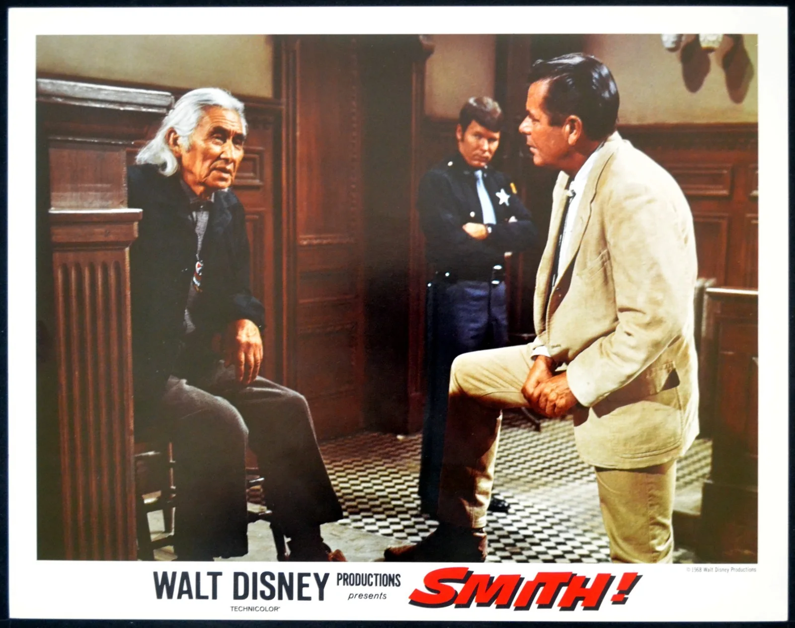 SMITH! 1968 Glenn Ford, Nancy Olson, Dean Jagger 6 LOBBY CARDS, image 5