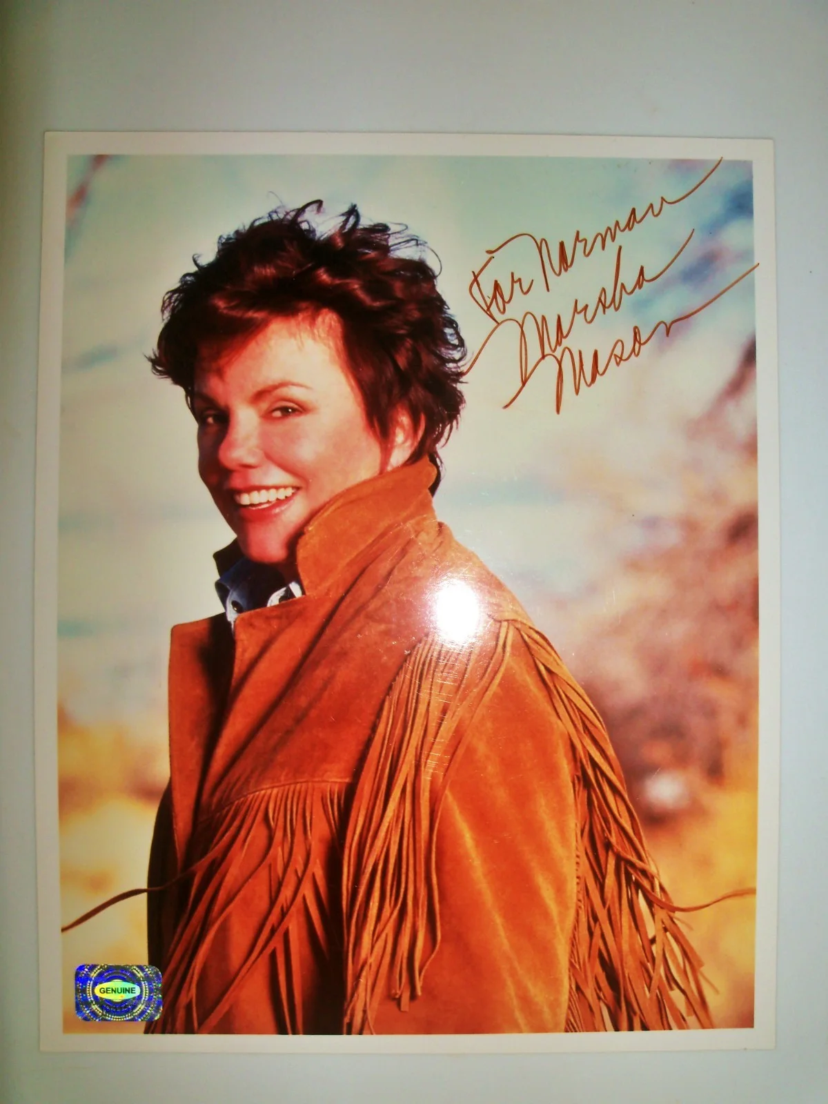 Marsha Mason — MARSHA MASON Signed Autographed 8X10 Photo W/ Hologram/Serial #, изображение 2