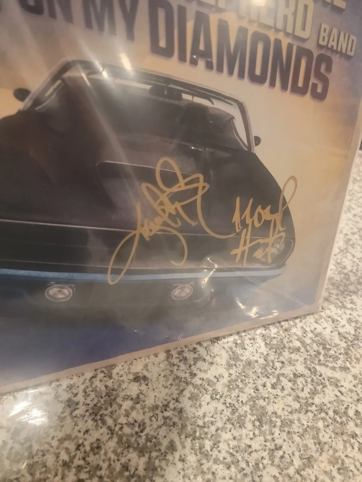 Kenny Wayne Shepherd Dirt On My DIAMONDS VOL 2 autographed By Kenny And Noah..., изображение 2