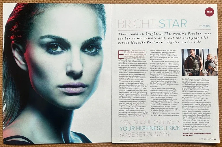 NATALIE PORTMAN - 2010 full page UK magazine poster, image 2