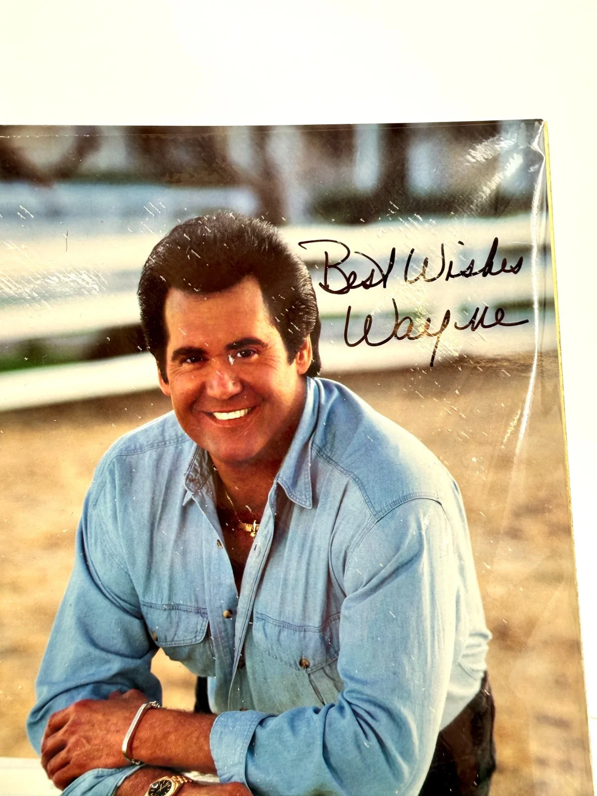 Wayne Newton Signed 8x10 Autographed Photo “Best Wishes” Country Vegas Legend No, изображение 2