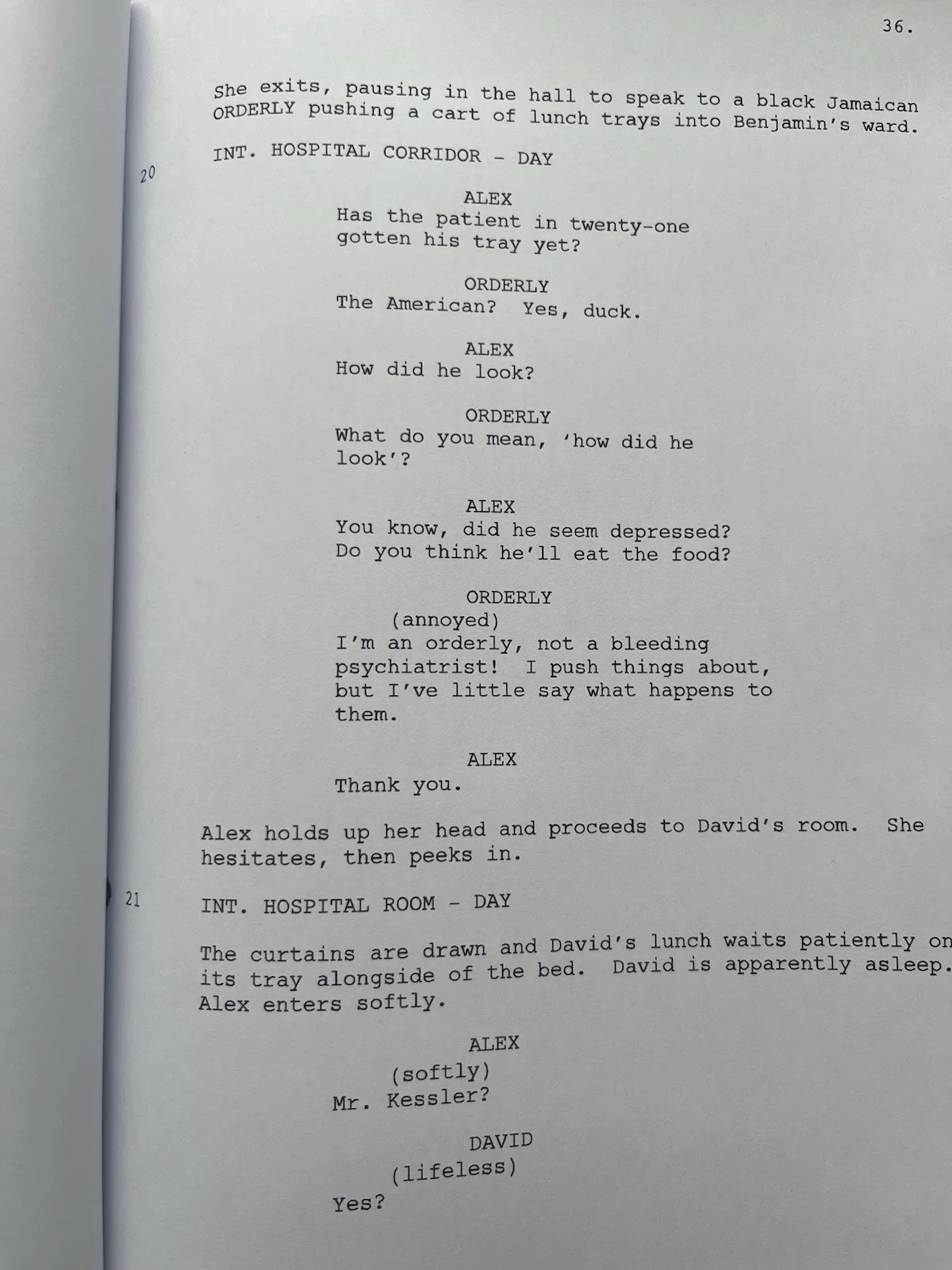An American Werewolf In London Film Script / Screenplay. Griffin Dunne., изображение 2