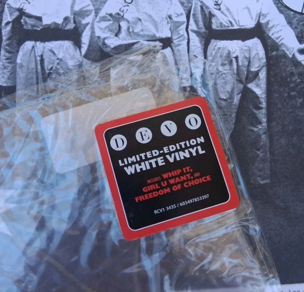 DEVO Signed Freedom Of Choice On White Vinyl LP Signed BY Mark Mothersbaugh, изображение 5