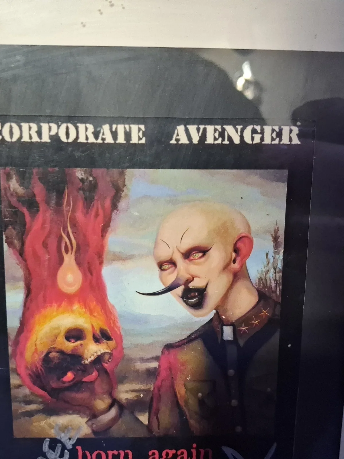 4x6 Autographed Corporate Avenger Born Again Signed Photo, image 2