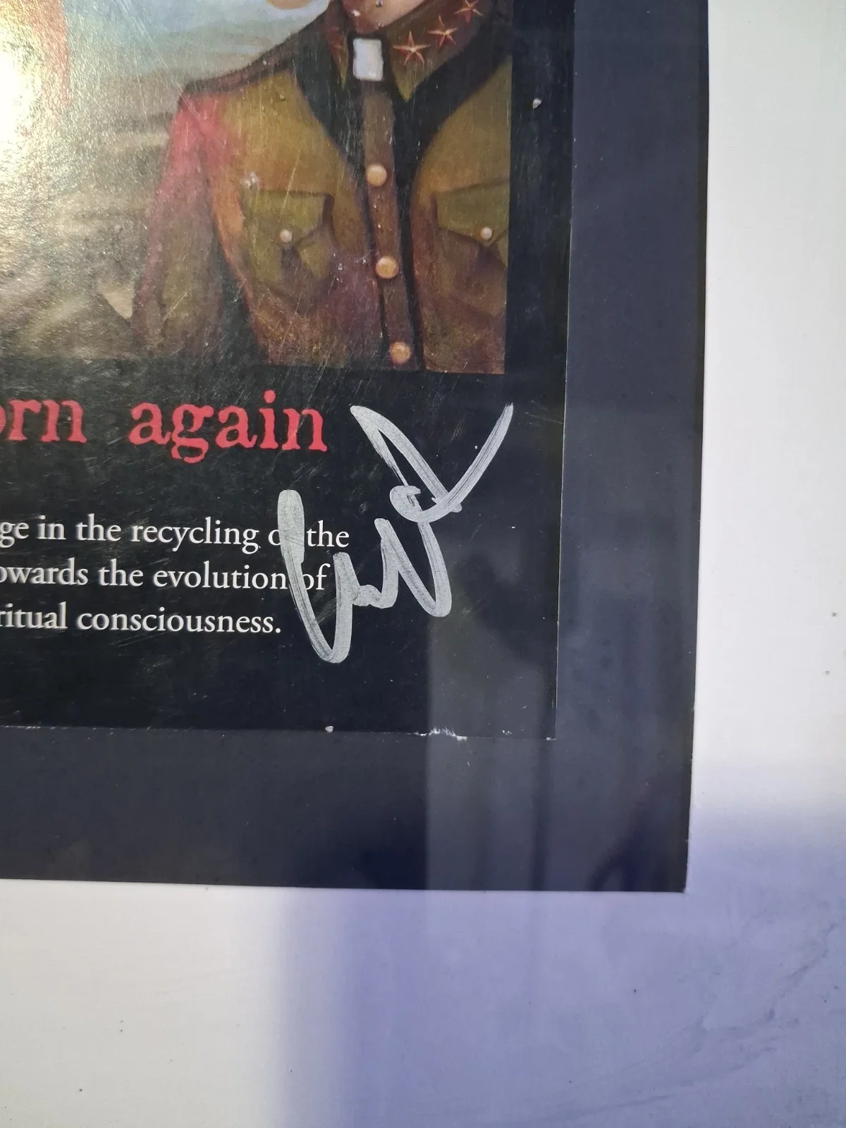 4x6 Autographed Corporate Avenger Born Again Signed Photo, image 5