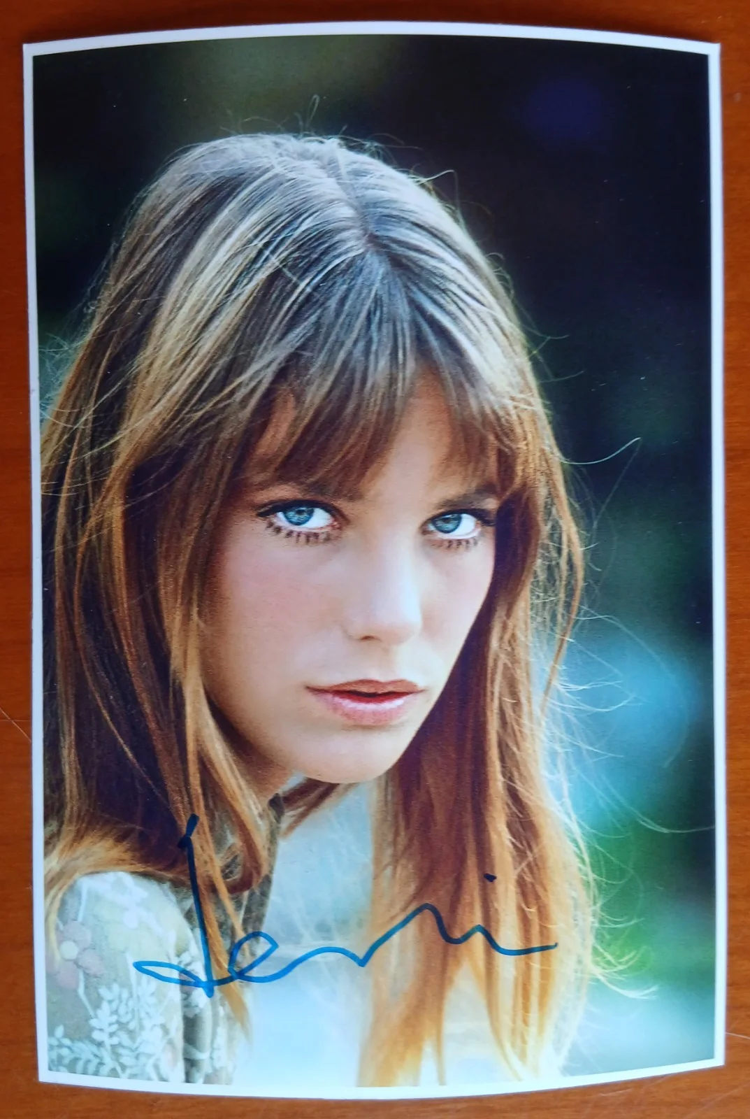 Jane Birkin — Jane Birkin, Death on the Nile, Signed Autographed Photo 6x4 in, изображение 3