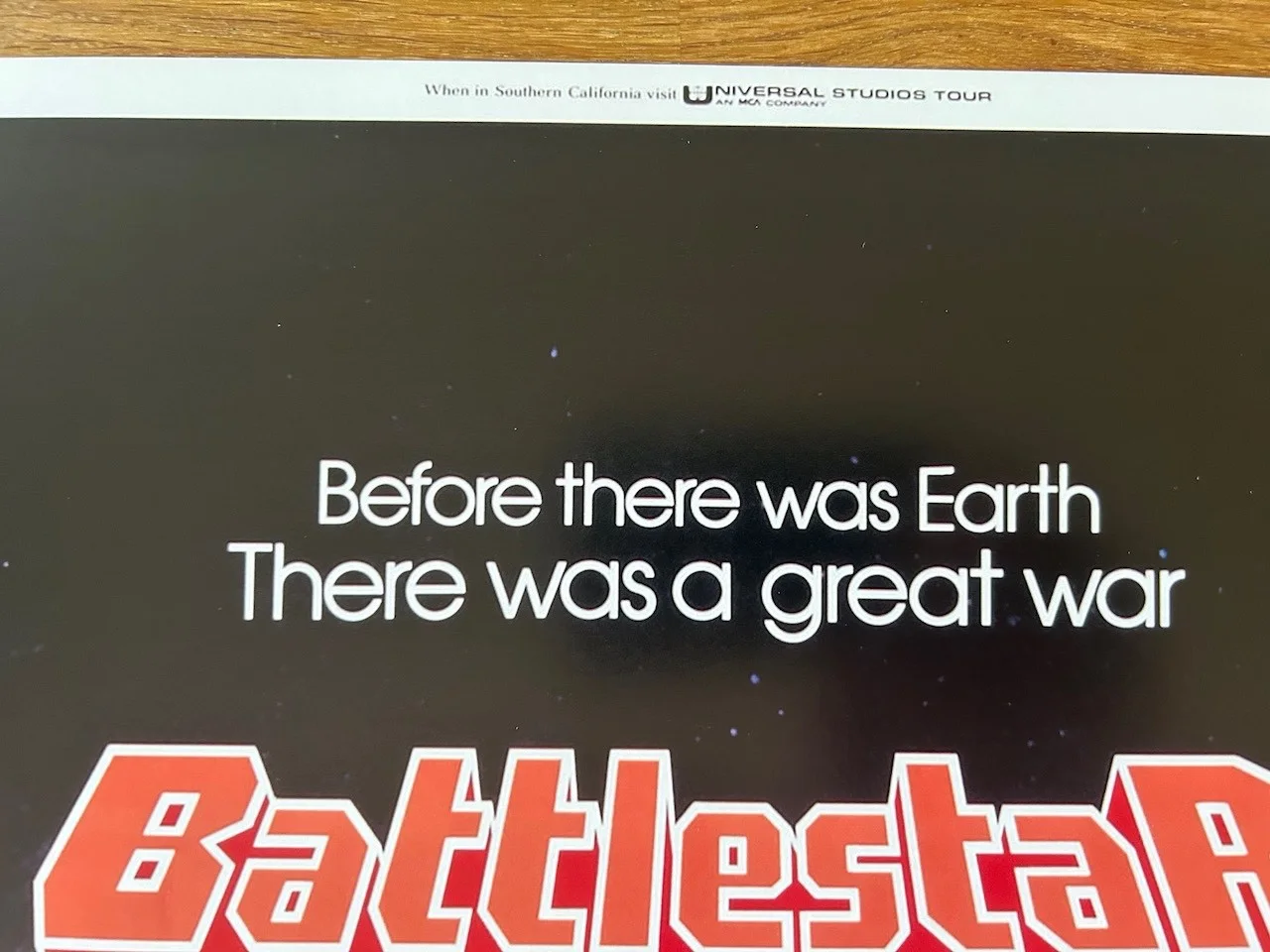 Poster Battlestar Galactica 430mm x 640mm size bit bigger than A2, image 2