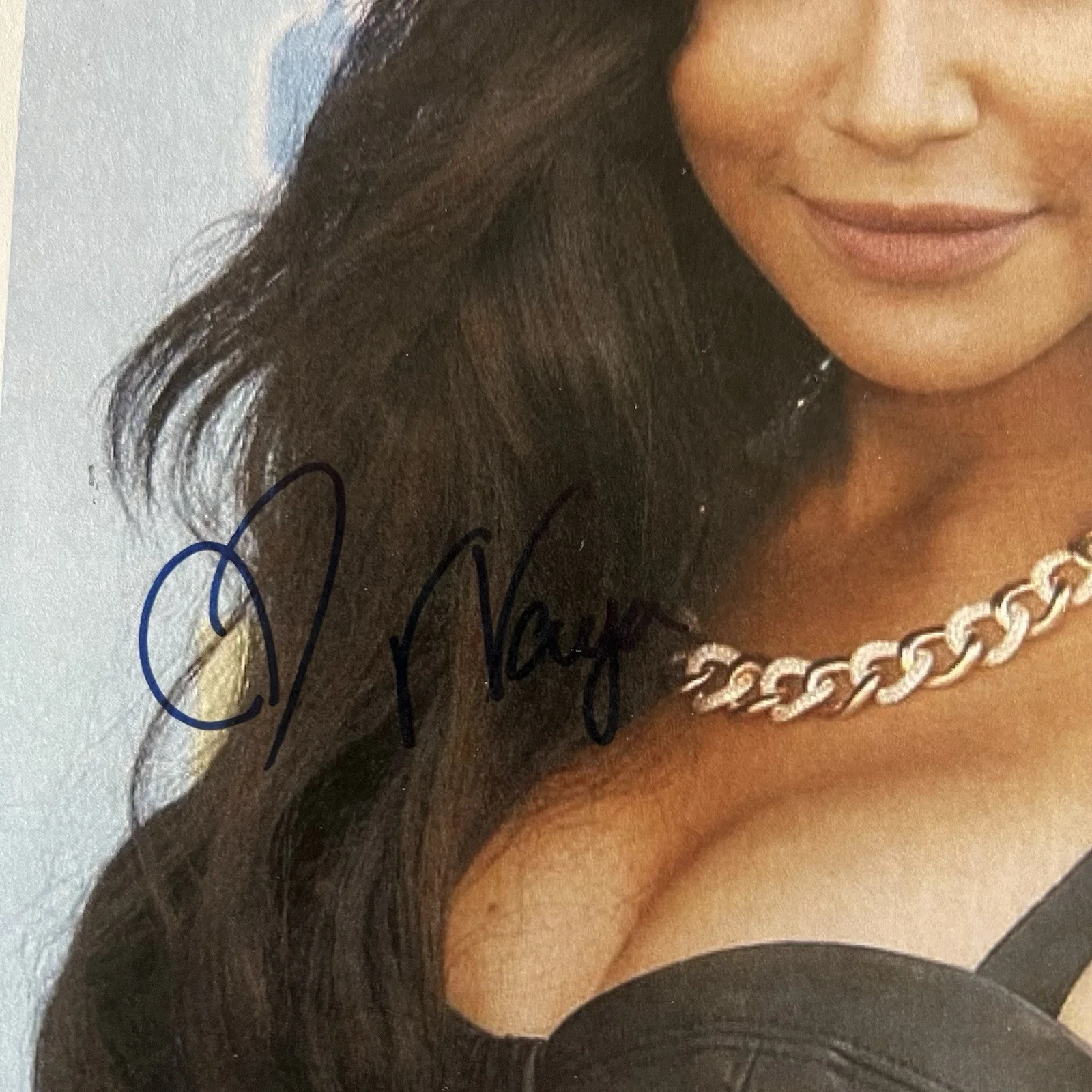 Naya Rivera (RIP) Glee Hand signed 8x10 Coa JSA Autograph Singer Actress Damaged, изображение 3