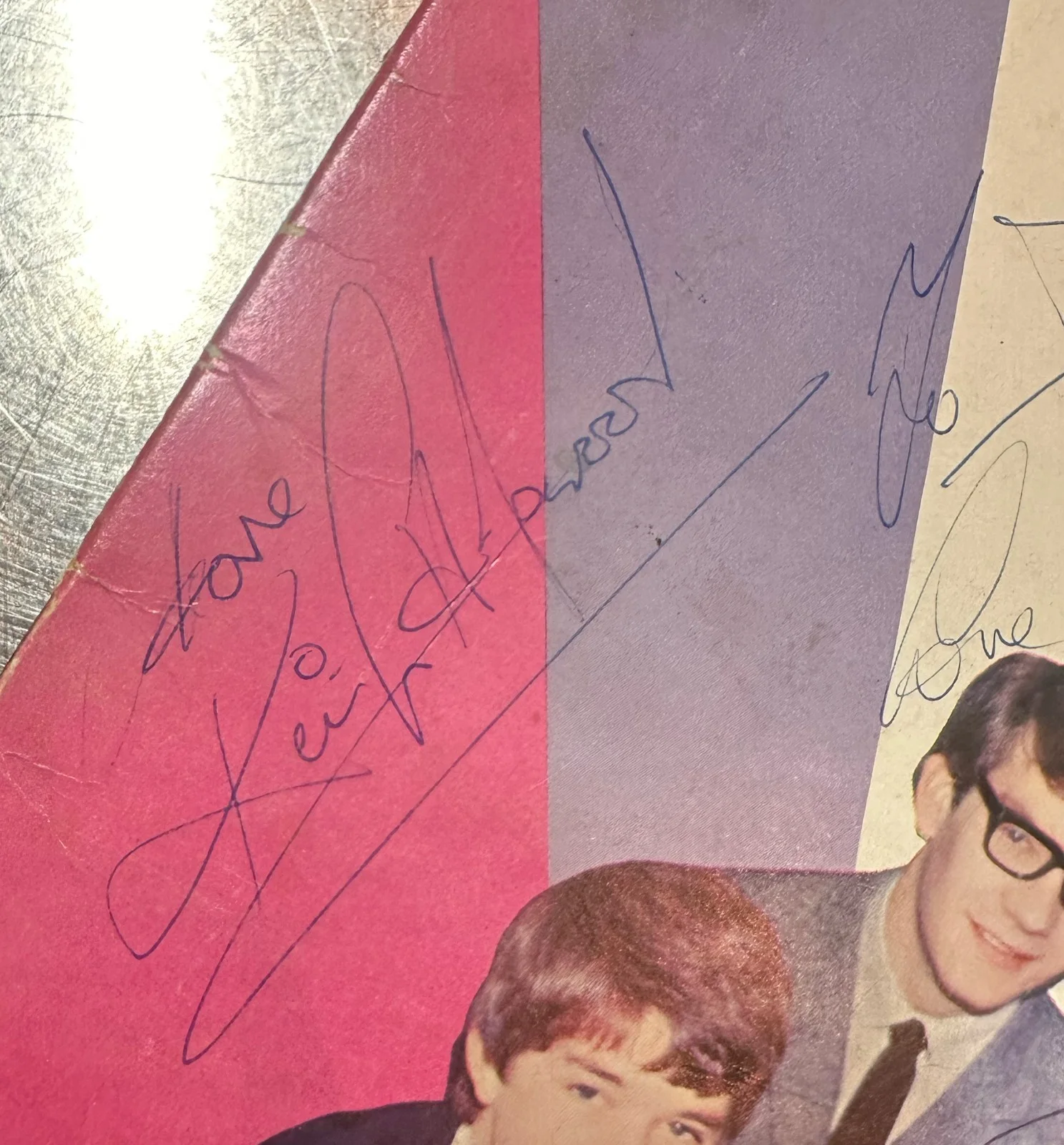 RARE Herman's Hermits Genuinely Signed 10x13 20 Page USA Tour Program, BAS LOA, image 3