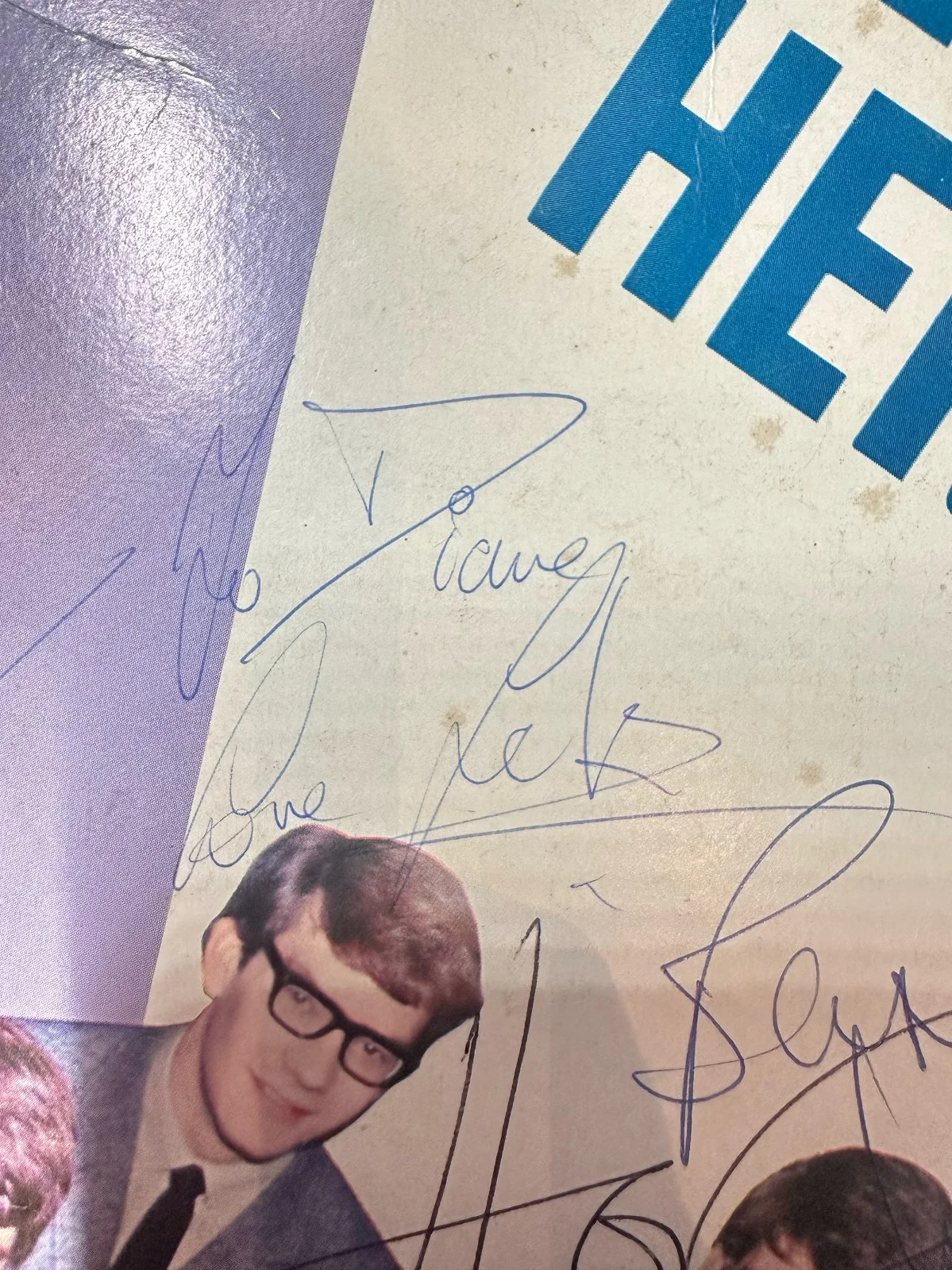 RARE Herman's Hermits Genuinely Signed 10x13 20 Page USA Tour Program, BAS LOA, image 4