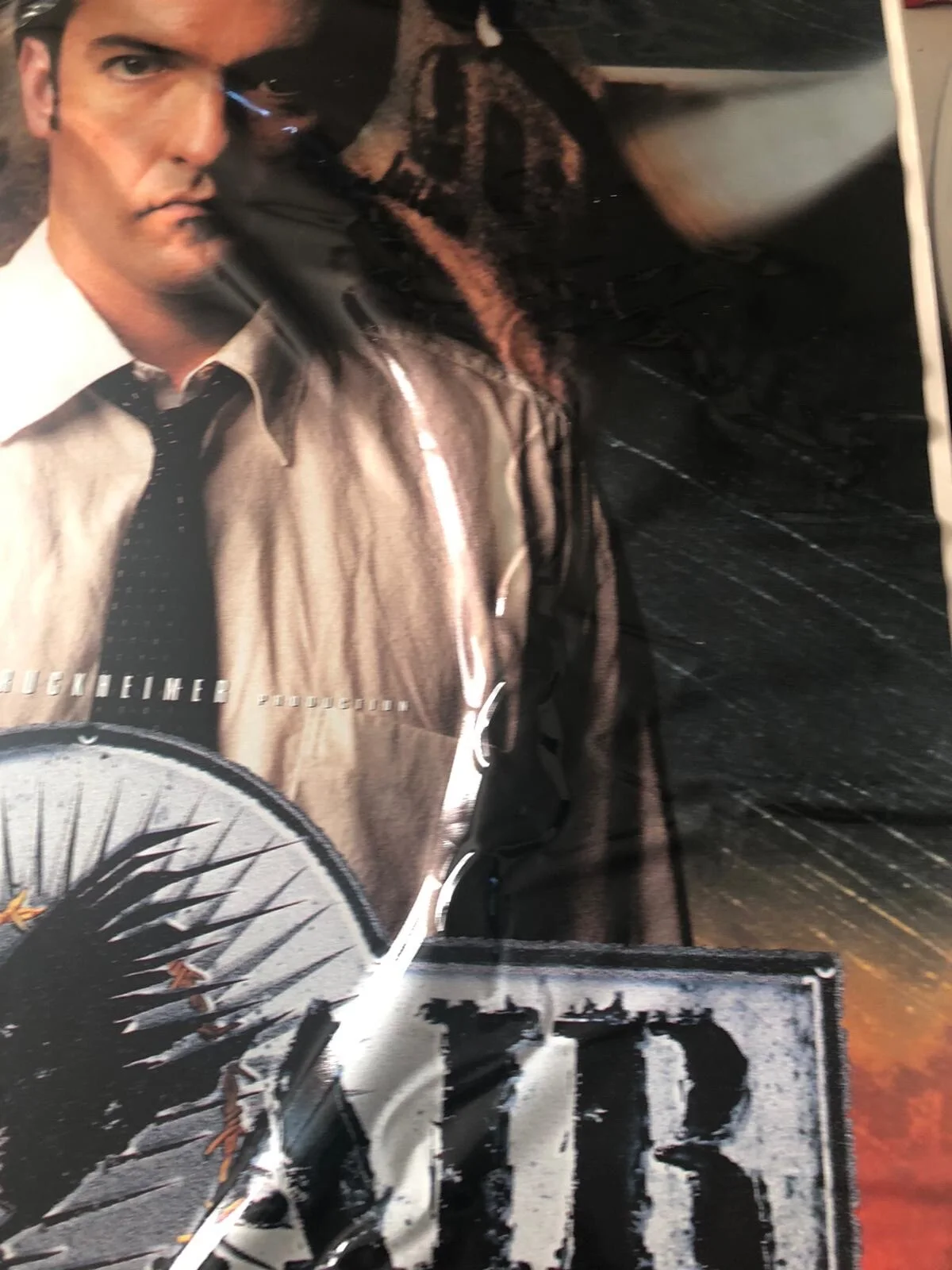 CON AIR MOVIE POSTER VINYL CINEMA JOHN CUSACK 1997 STICKER DECAL ORIGINAL, image 4