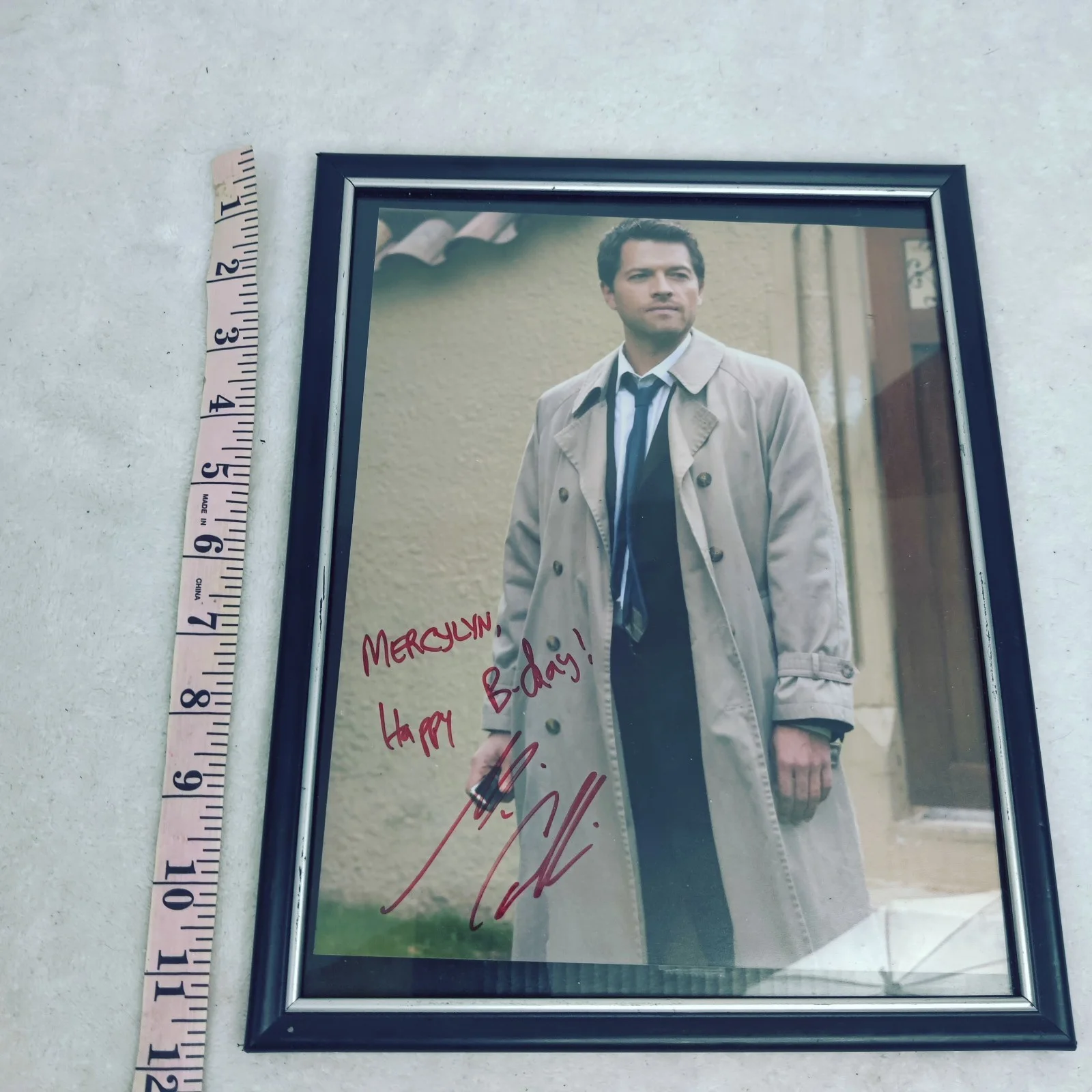 Misha Collins signed 8x10 Photo autographed Picture Personalized, image 3