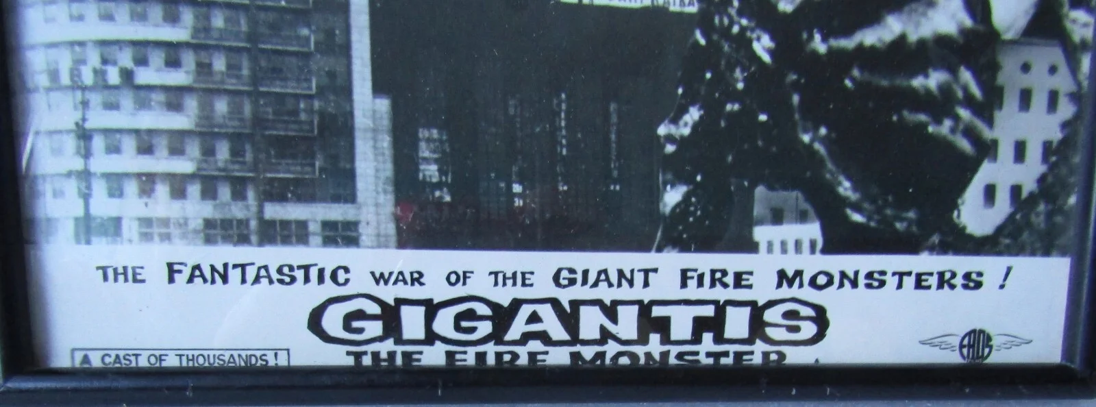GIGANTIS THE FIRE MONSTER - 1959 Lobby Card 10x8 - Sci-Fi, Horror, Godzilla, изображение 2