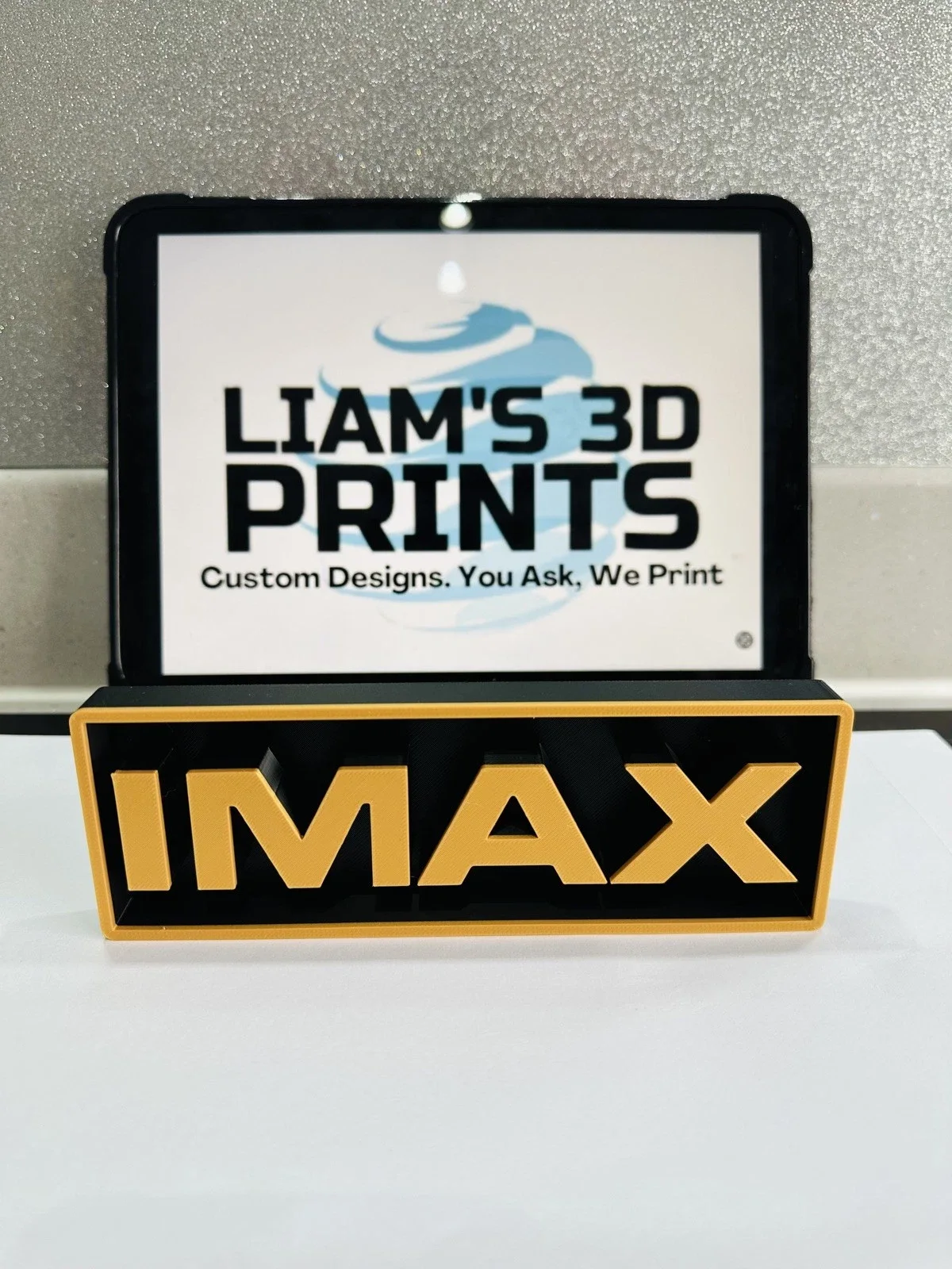 Decorative IMAX Box Sign Shelf Wall Home Cinema 2 Sizes, image 4