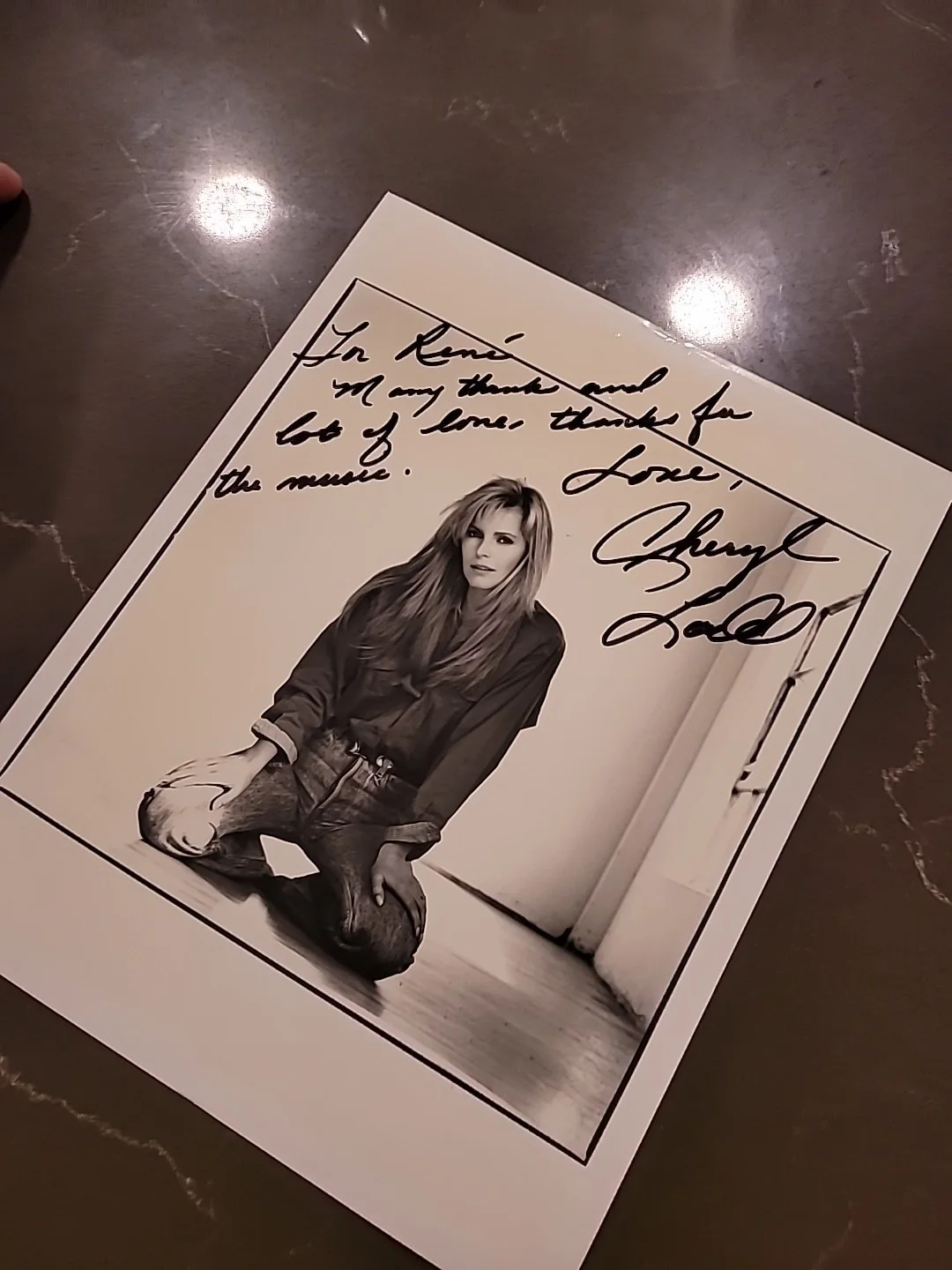 CHERYL LADD CHARLIES ANGELS ACTRESS STAR SIGNED 8X10 PHOTO PHOTOGRAPH AUTOGRAPH, изображение 2