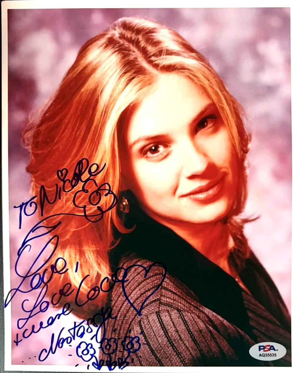 Nastassja Kinski — NASTASSJA KINSKI SIGNED AUTOGRAPH 8X10 PHOTOGRAPH RARE TESS CAT PEOPLE PSA COA