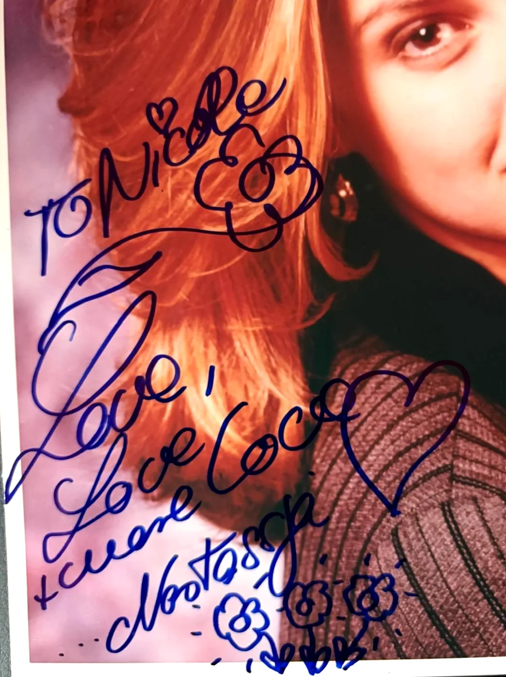 Nastassja Kinski — NASTASSJA KINSKI SIGNED AUTOGRAPH 8X10 PHOTOGRAPH RARE TESS CAT PEOPLE PSA COA, изображение 2