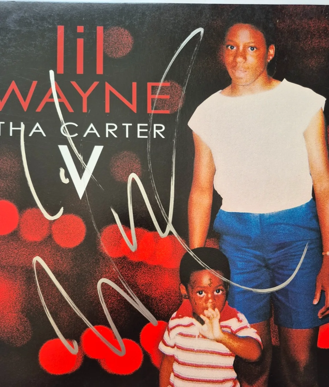 LIL WAYNE SIGNED AUTOGRAPHED THA CARTER V ALBUM RARE WEEZY YOUNG MONEY JSA COA, изображение 2