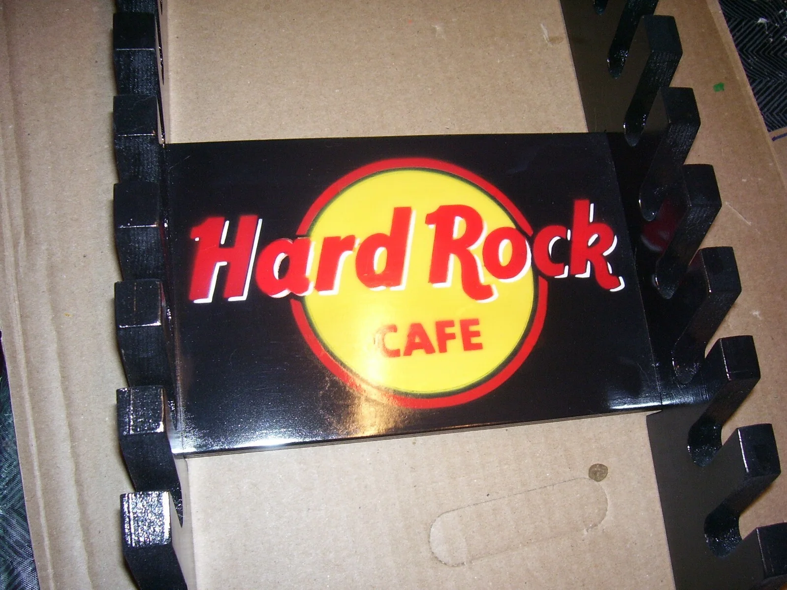 Drumstick display rack Hard Rock Cafe Holds 20 pair of sticks Black, изображение 5