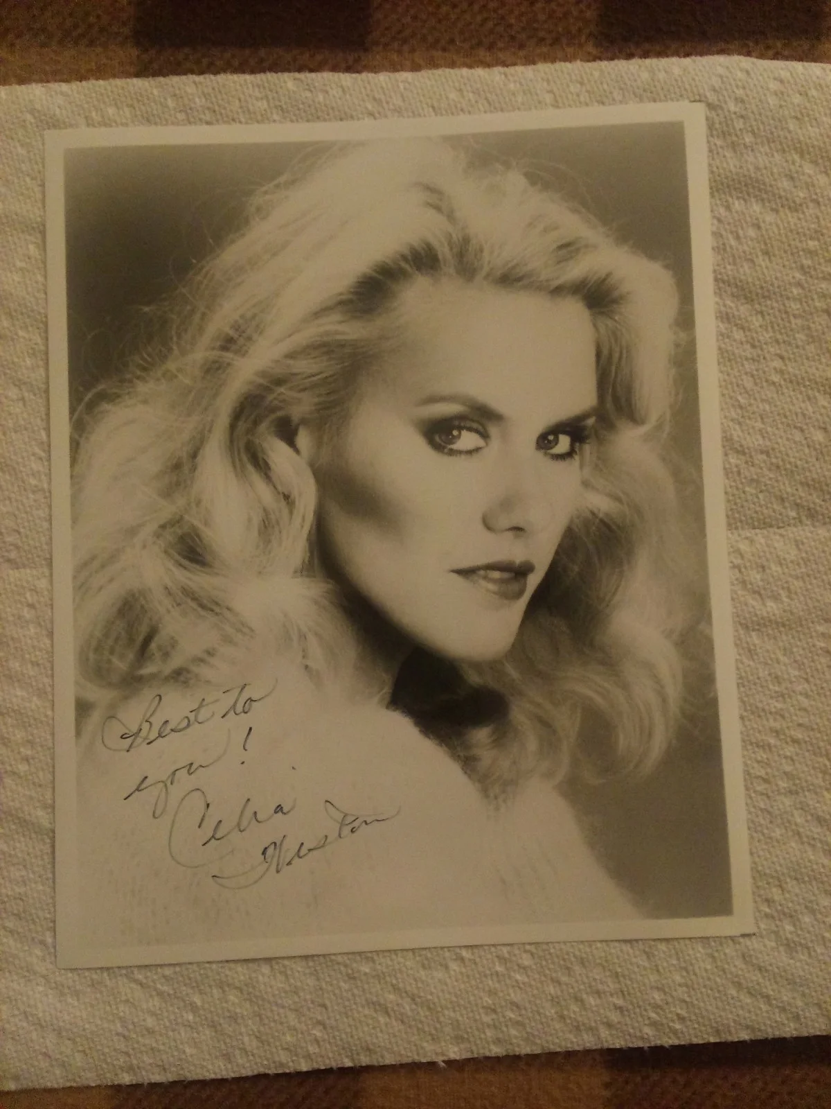 Celia Weston — CELIA WESTON... Tv Show Alice's Jolene Hunnicutt - Autographed Photo