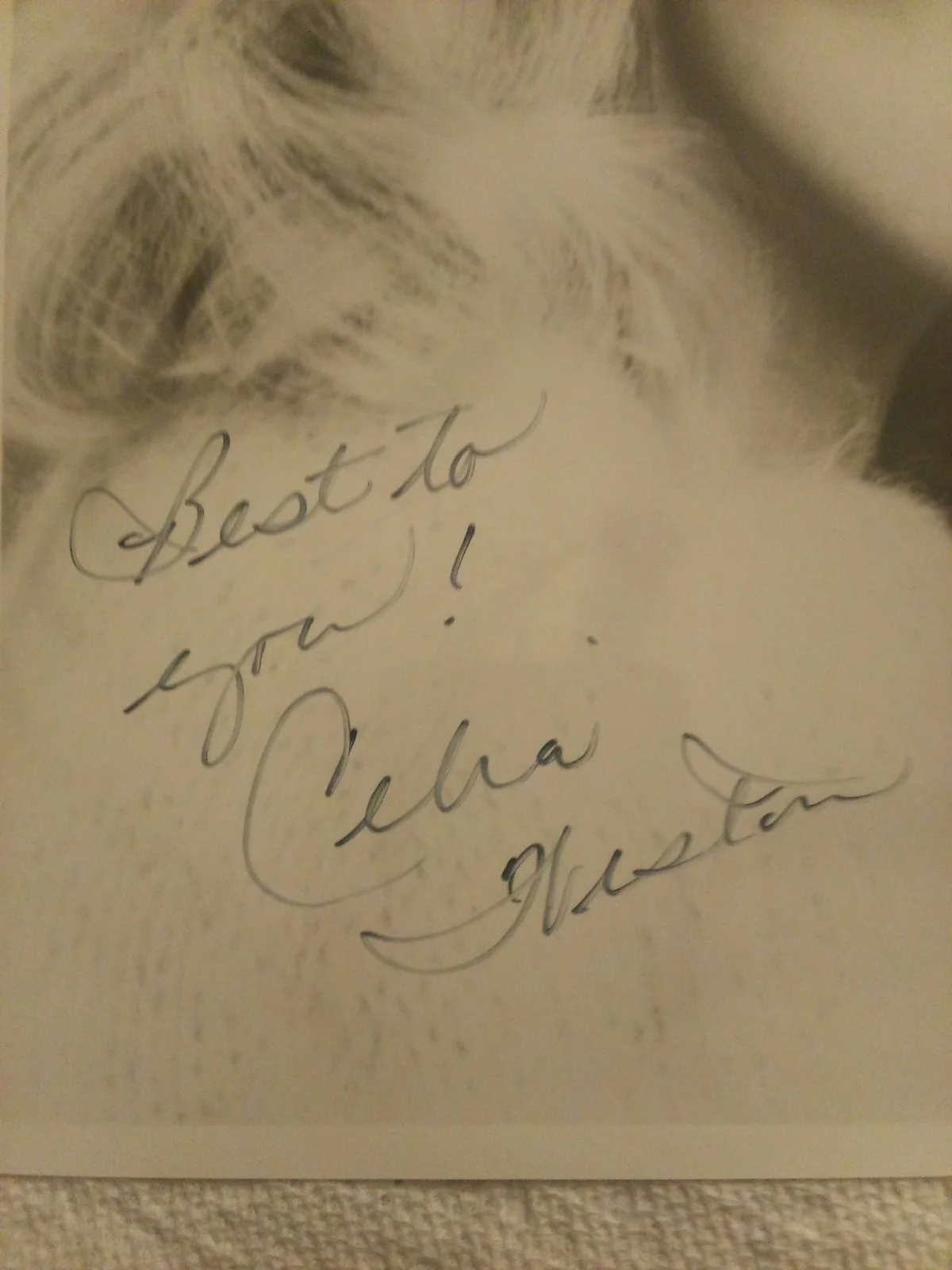 Celia Weston — CELIA WESTON... Tv Show Alice's Jolene Hunnicutt - Autographed Photo, изображение 2