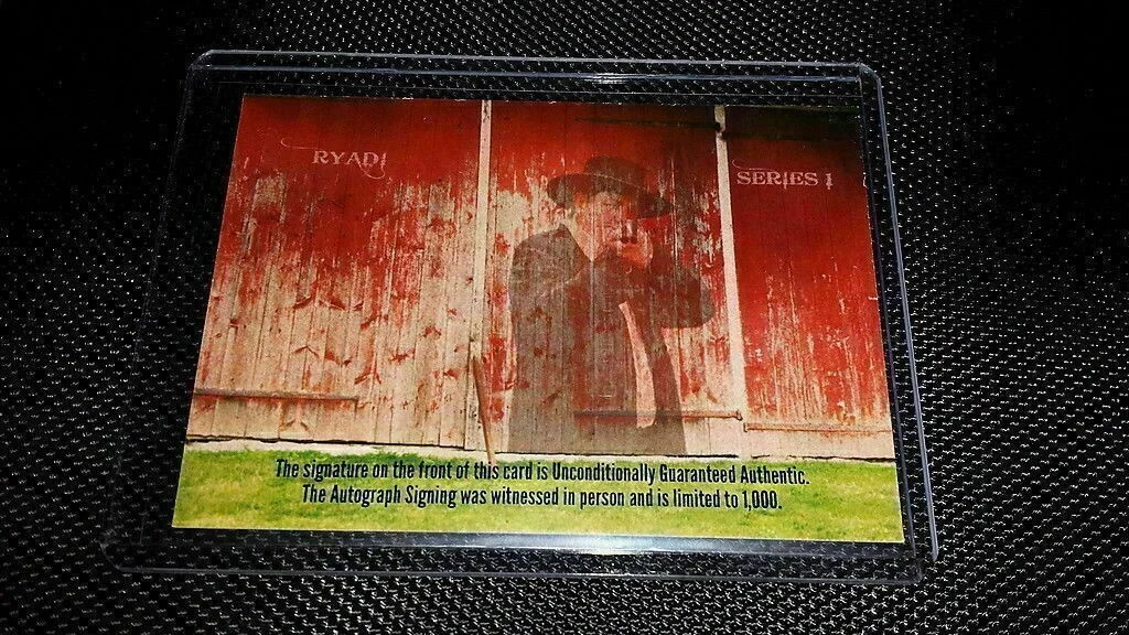 EXCLUSIVE! Lebanon Levi from Amish Mafia HAND SIGNED TRADING CARD - LTD TO 1,000, изображение 2