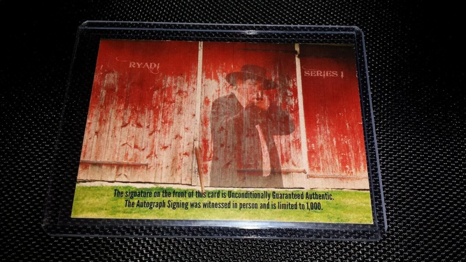 PROMO! Lebanon Levi from Amish Mafia HAND SIGNED TRADING CARD - LTD TO 89, image 2