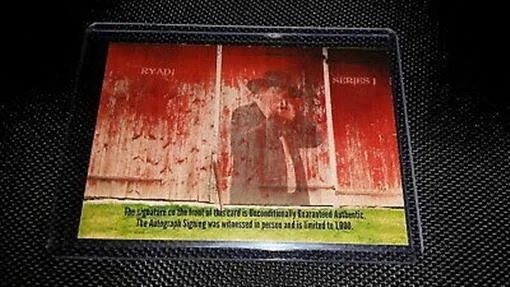 INSCRIBED! Lebanon Levi from Amish Mafia HAND SIGNED TRADING CARD - LTD TO 37, image 2