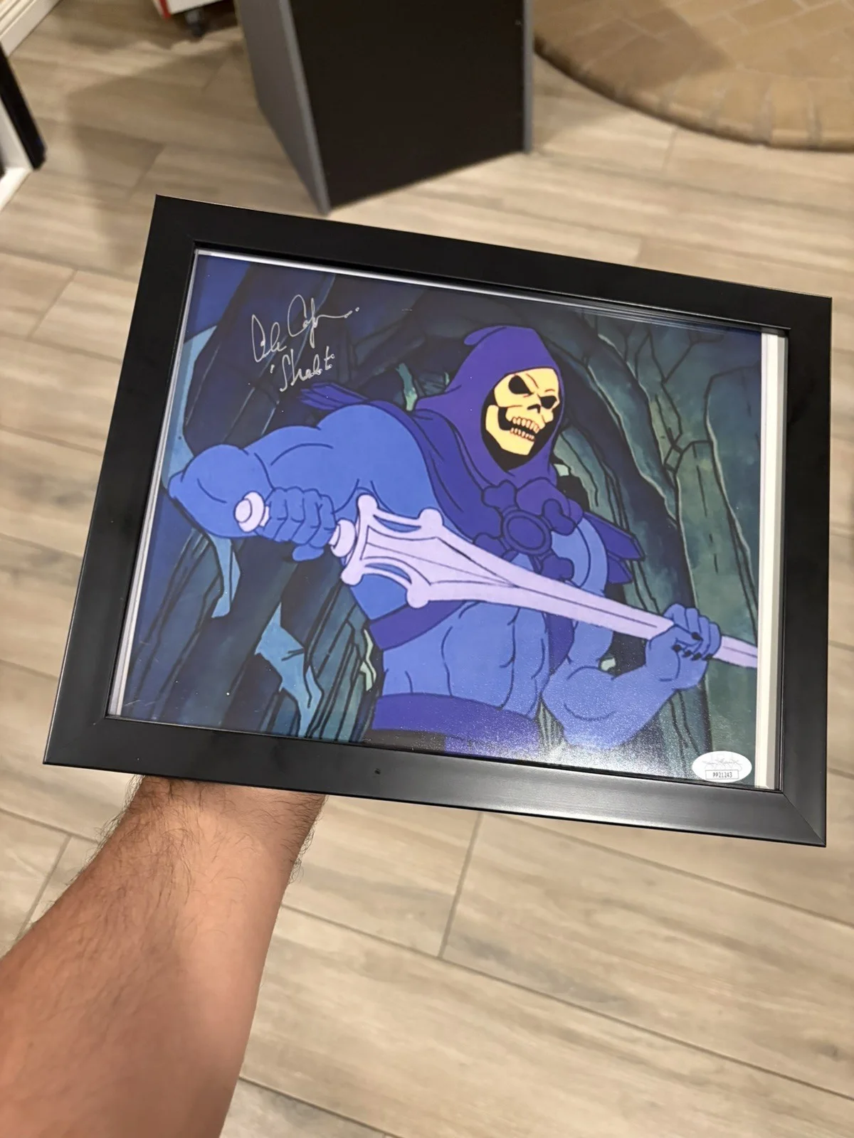 Alan Oppenheimer — Alan Oppenheimer Skeletor He-Man MOTU Signed Autographed 8x10 Photo, изображение 4