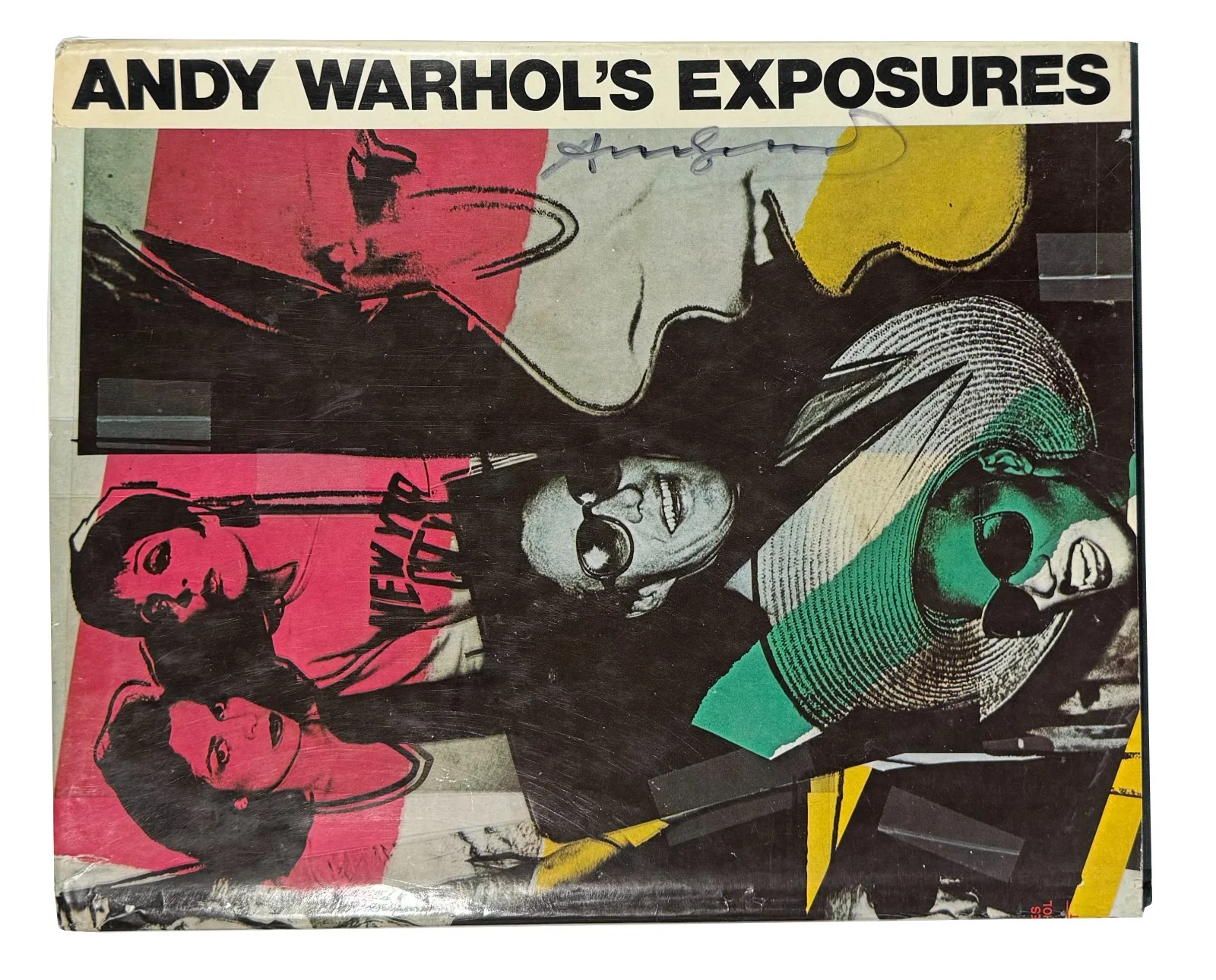 Andy Warhol Signed Exposures Book. PSA, image 2