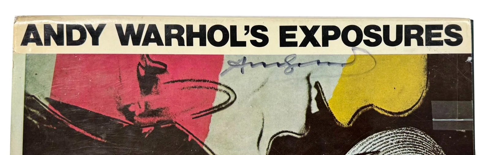 Andy Warhol Signed Exposures Book. PSA, image 3