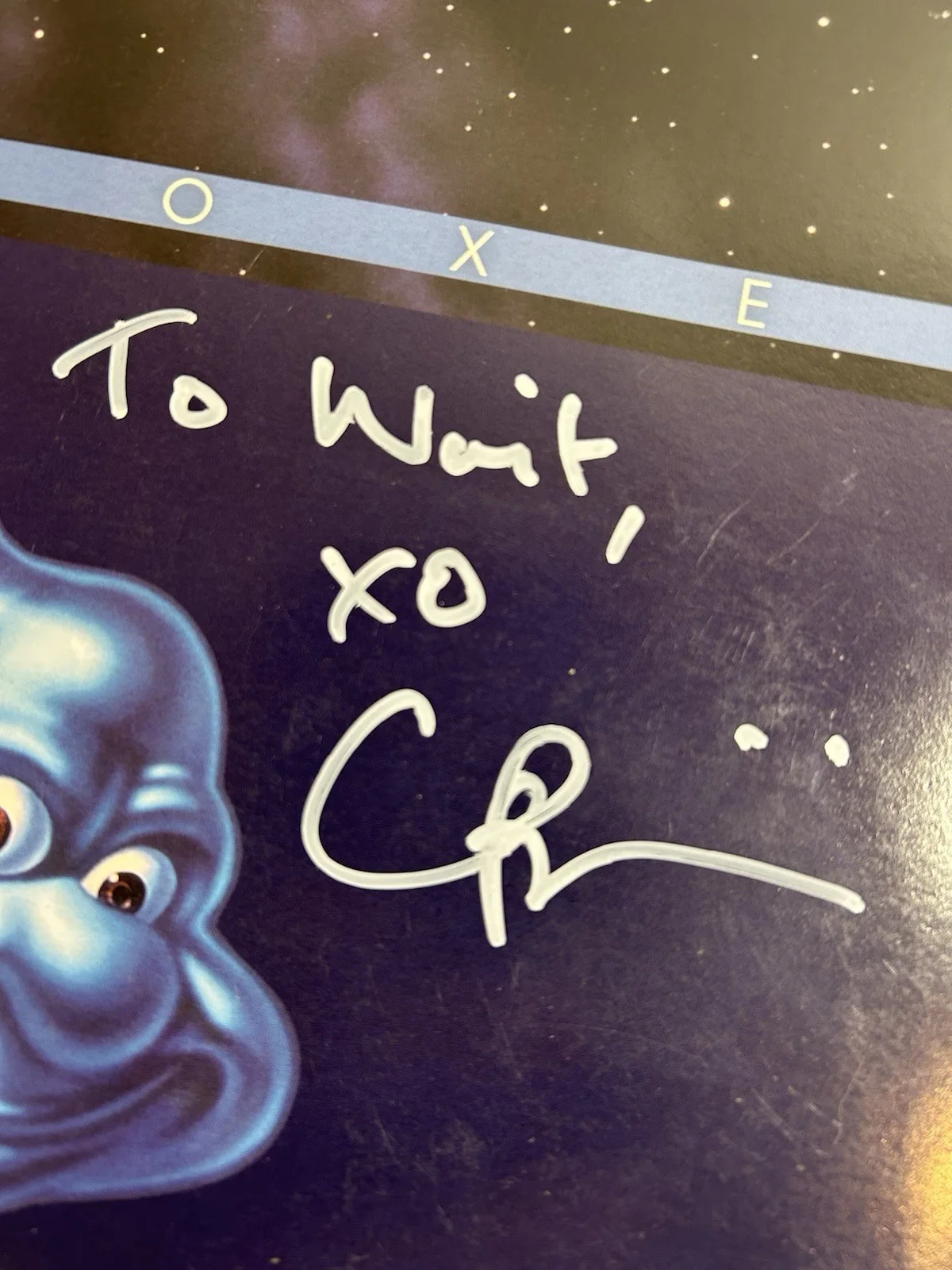 Christina Ricci, Devon Sawa — Casper Autographed Christina Ricci & Devon Sawa LaserDisc Signed 1995 Free Ship, image 3