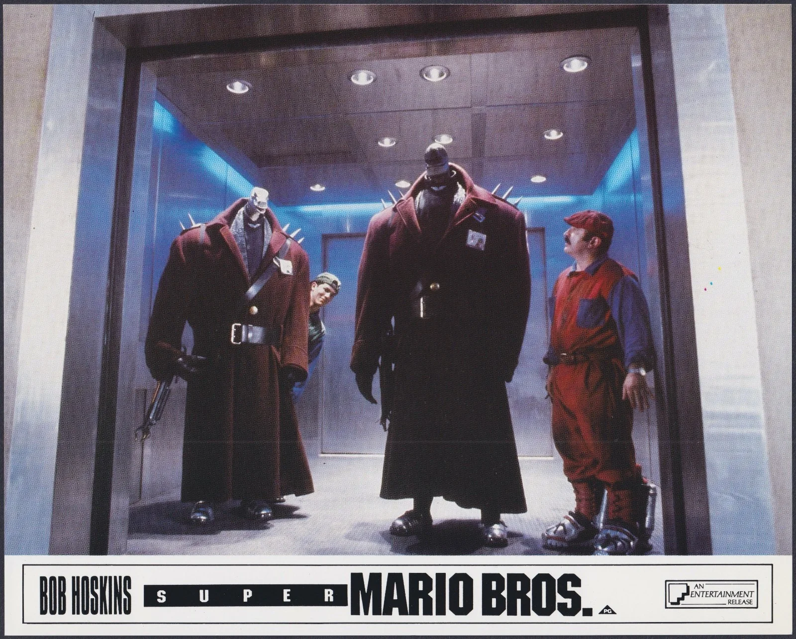Super Mario Bros. 8x ORIGINAL UK FOH Lobby Cards Bob Hoskins 1993, изображение 2