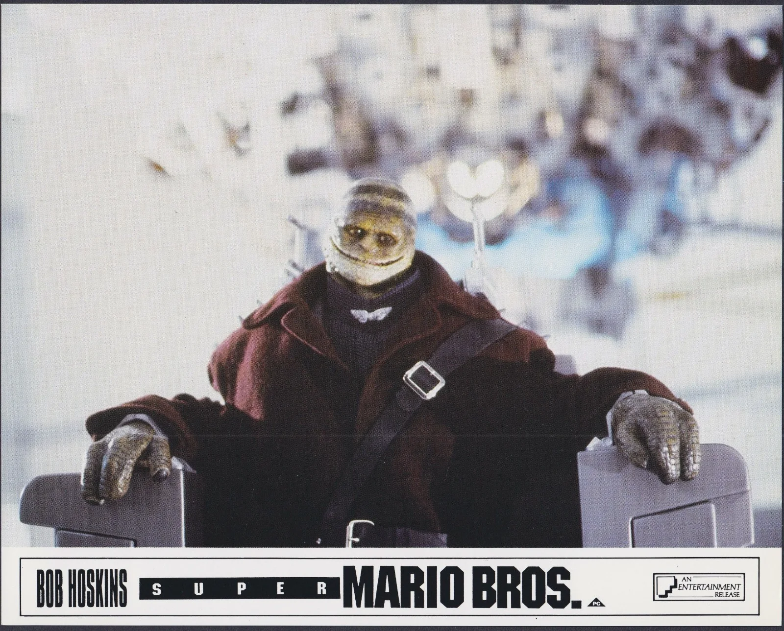 Super Mario Bros. 8x ORIGINAL UK FOH Lobby Cards Bob Hoskins 1993, изображение 4