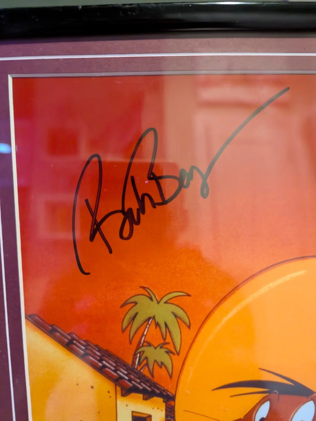 Bob Bergen — BOB BERGEN AUTOGRAPHED 8X10 COLOR PHOTO (SPEEDY GONZALEZ) - COA, изображение 3