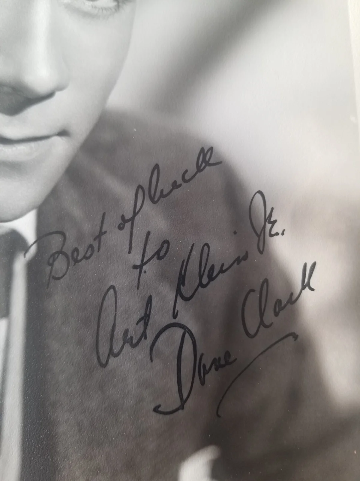 c. 1950 Dane Clark Movie Star Autographed Photograph, image 2