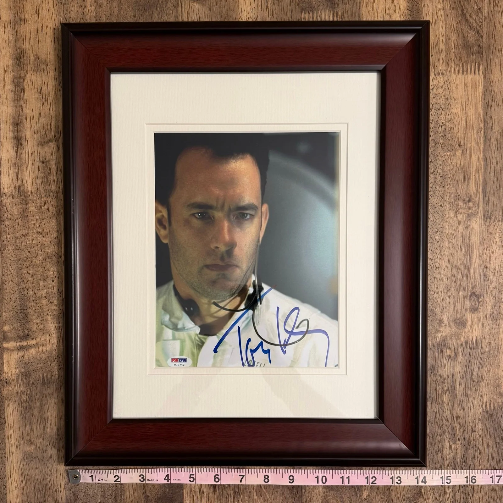 Tom Hanks — Tom Hanks Autograph Signed Photo 8x10 Framed 14x17 Apollo 13 NASA COA PSA/DNA, image 5