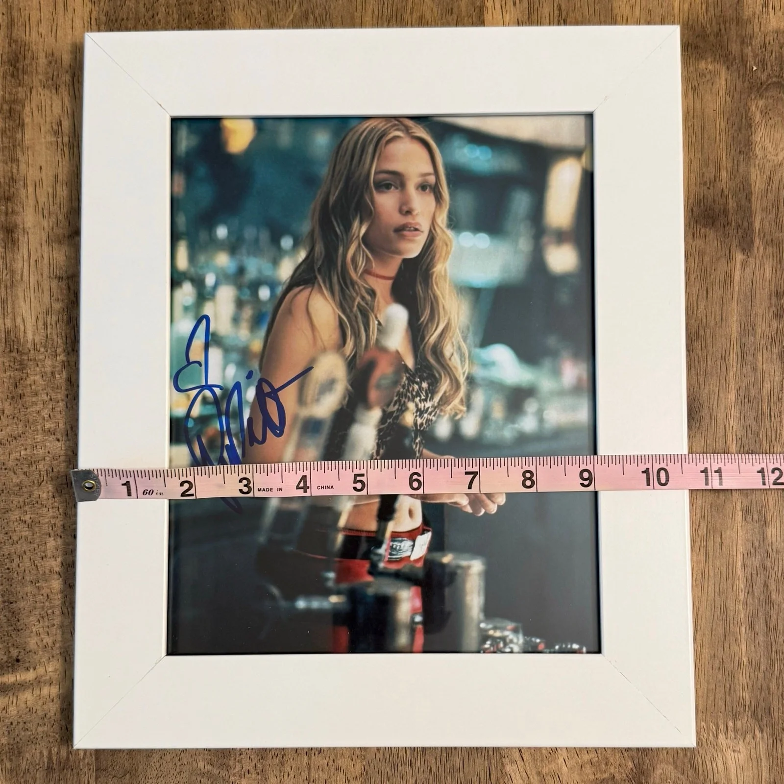 Piper Perabo — Piper Perabo Autograph Actor Coyote Ugly Violet Sanford Framed Photo 8x10 COA, image 3