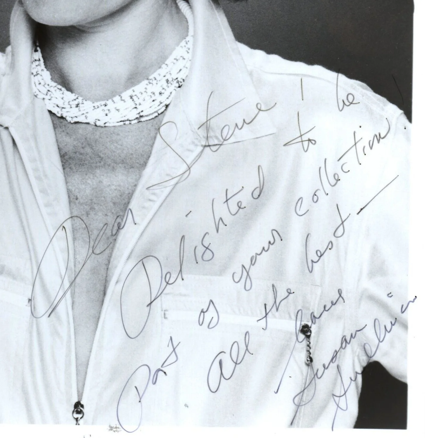 Susan Sullivan — SUSAN SULLIVAN Autograph 1980s Inscribed Signed 8X10 Photo w/ COA FALCON CREST, изображение 2