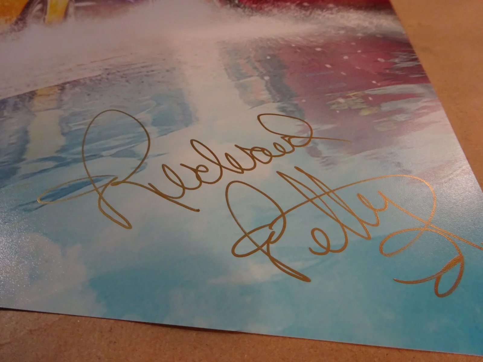 Richard Petty — Signed RICHARD PETTY Autographed DISNEY PIXAR CARS 3 11"x17" Photo BECKETT COA, изображение 4
