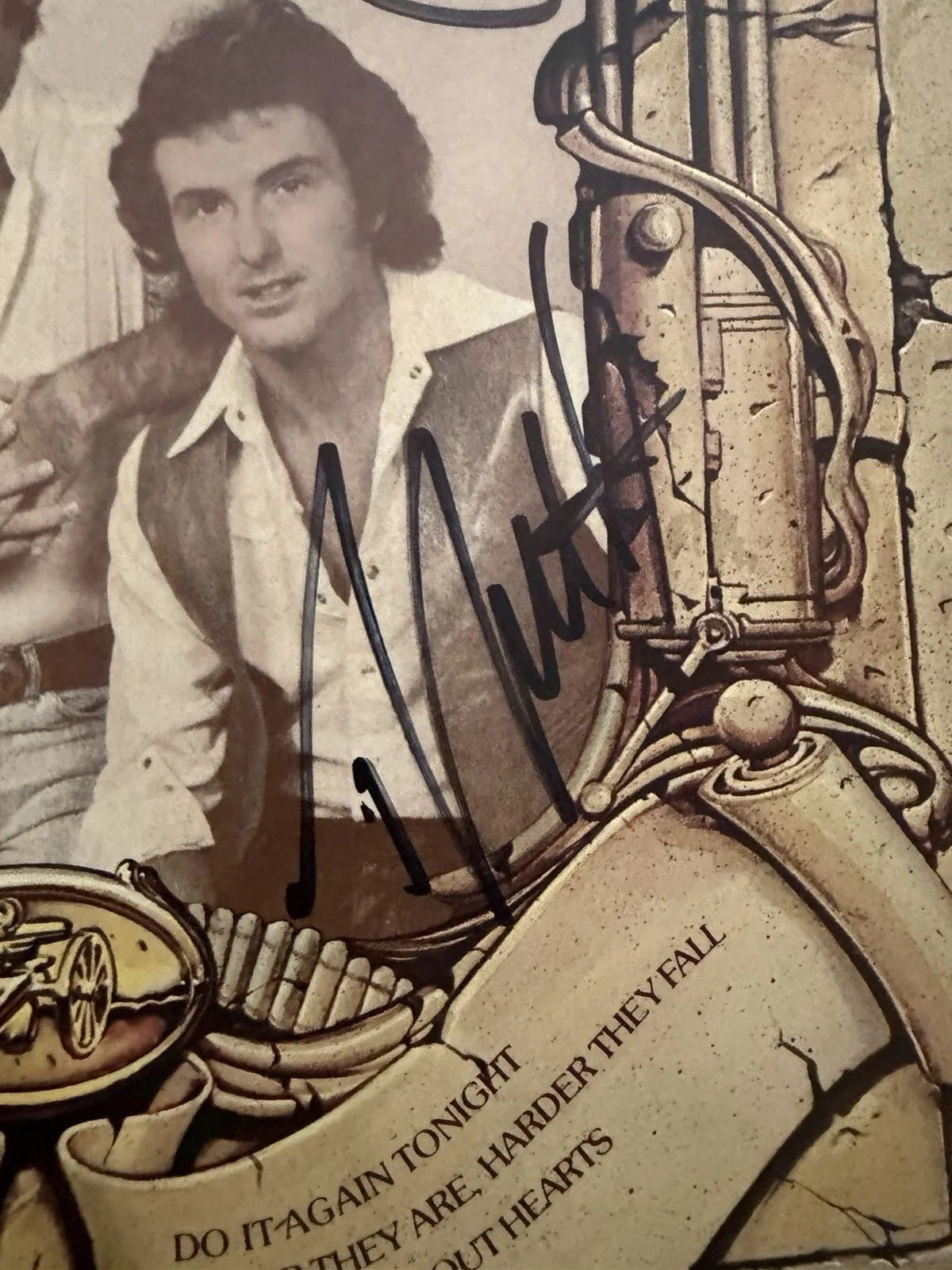 Larry Gatlin & The Gatlin Brothers signed Greatest Hits LP Vinyl Autographed, изображение 4