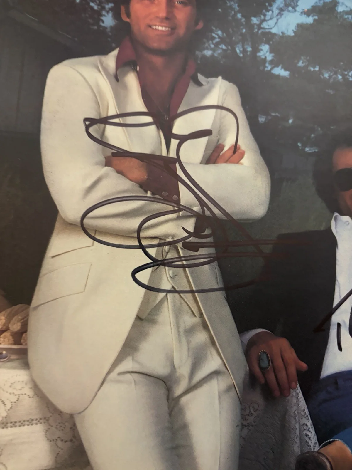 Larry Gatlin & The Gatlin Brothers signed Help Yourself LP Vinyl Autographed, изображение 3