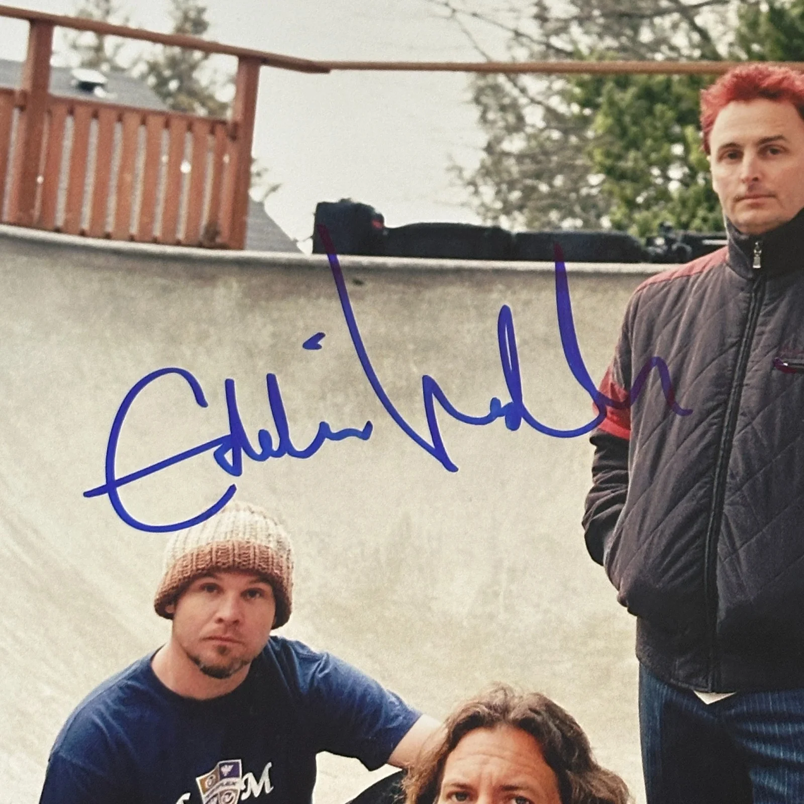 EDDIE VEDDER & STONE GOSSARD Signed PEARL JAM 11x14 PHOTO Beckett (BAS) LOA, image 3