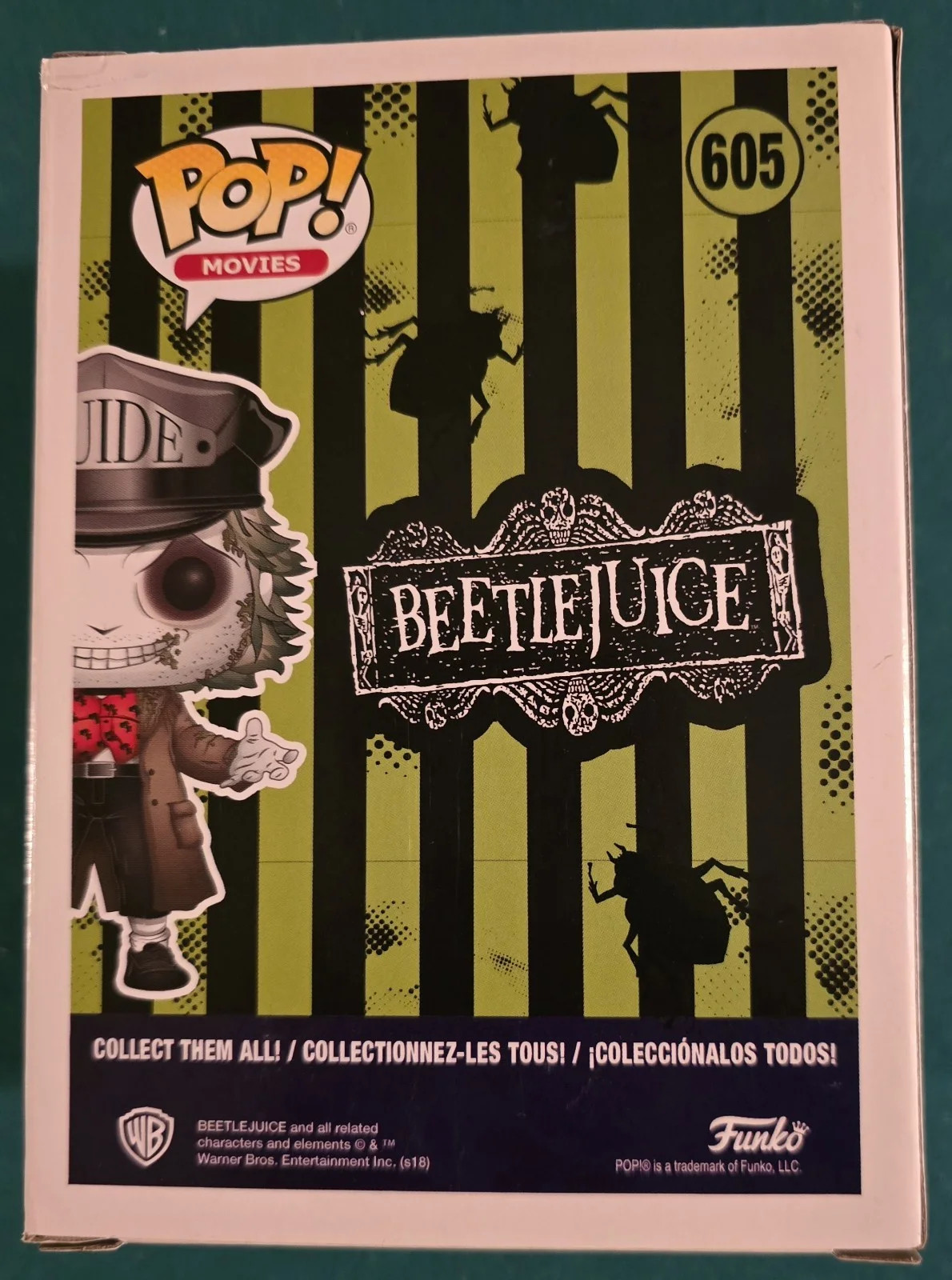 Michael Keaton — Michael Keaton Signed Funko Pop Beetlejuice Leeloo Multiprops Private Signing..., изображение 3