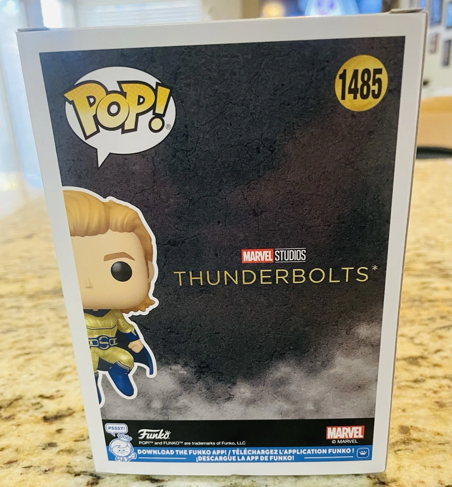 Lewis Pullman Signed Sentry Funko Pop! Thunderbolts Marvel W/BAS, image 4