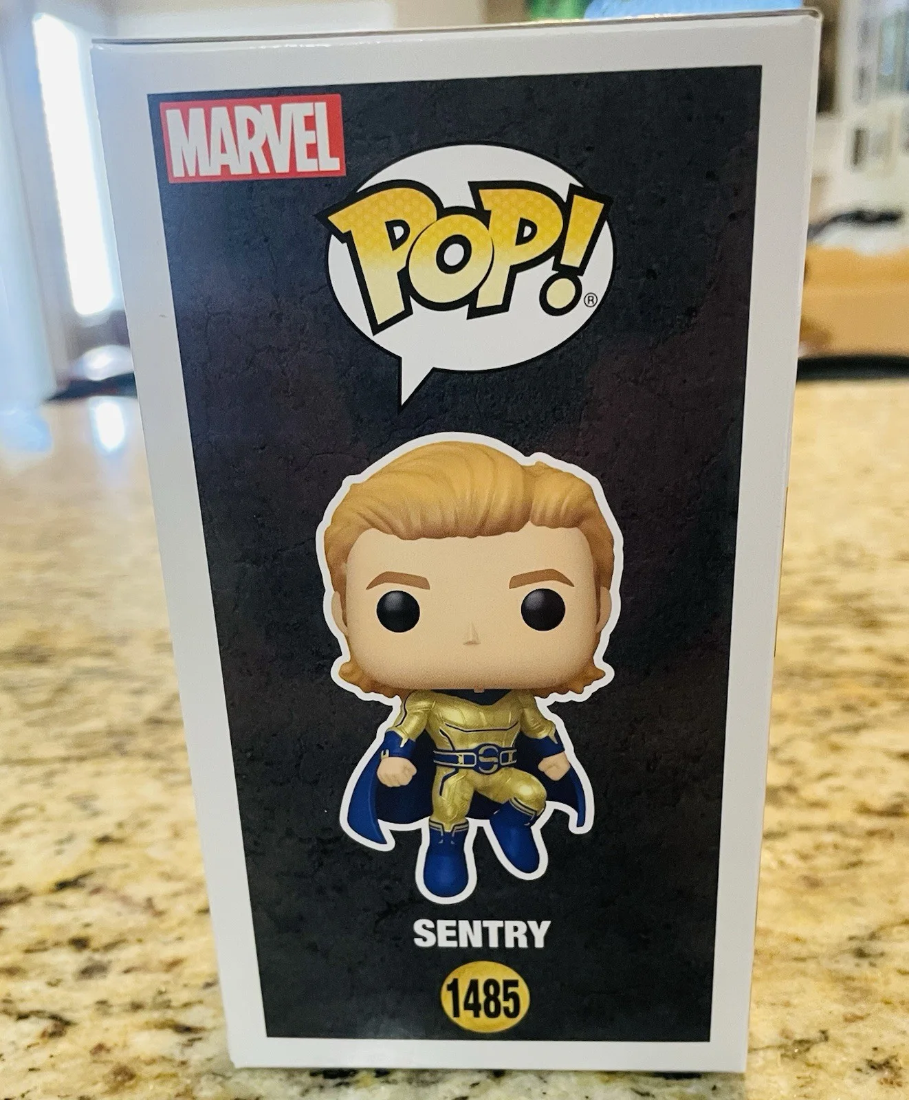 Lewis Pullman Signed Sentry Funko Pop! Thunderbolts Marvel W/BAS, image 5
