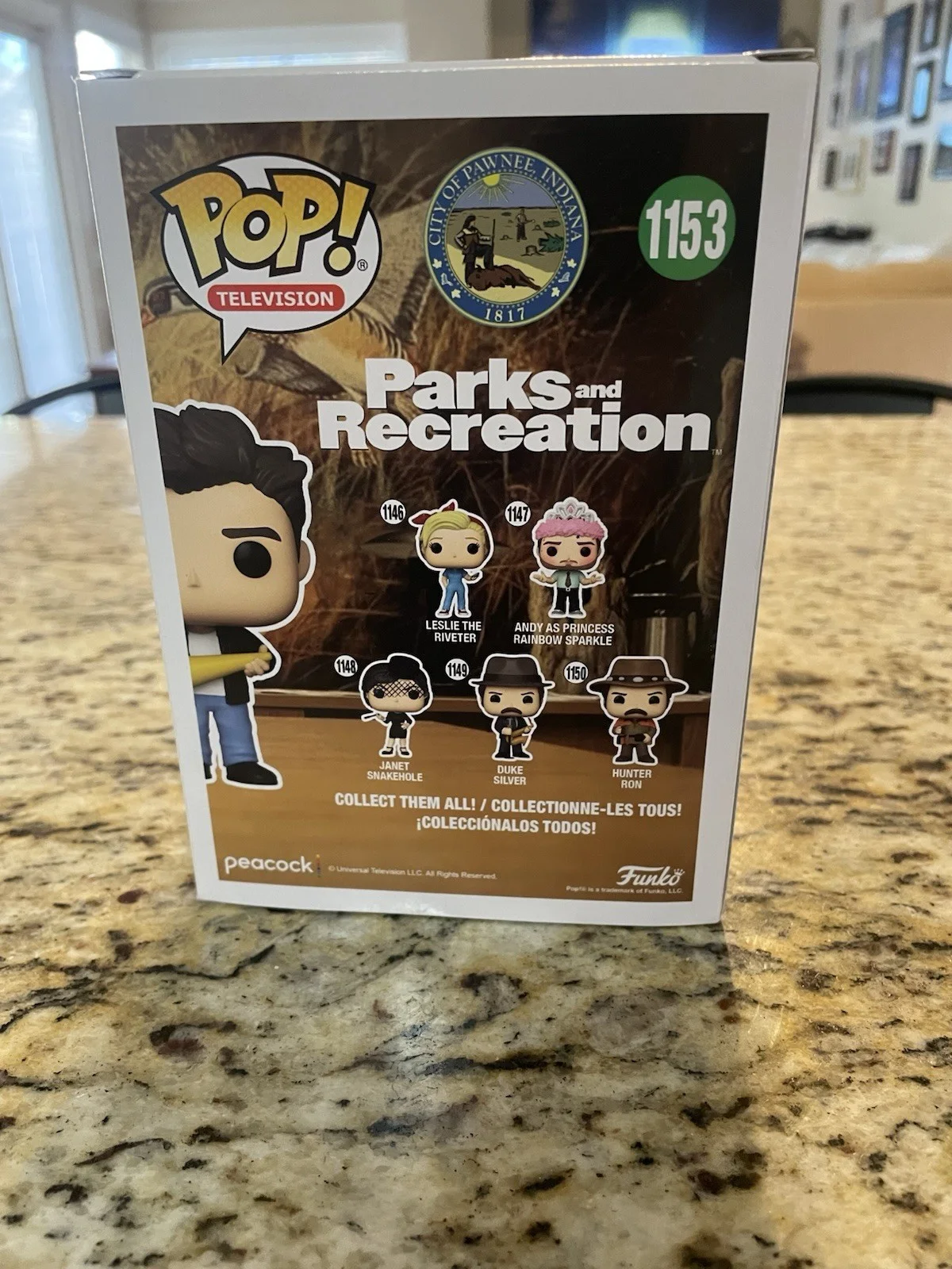 Adam Scott — Adam Scott Signed Auto Ben Wyatt Parks And Recreation Funko Pop 1153 JSA AX18010, image 4